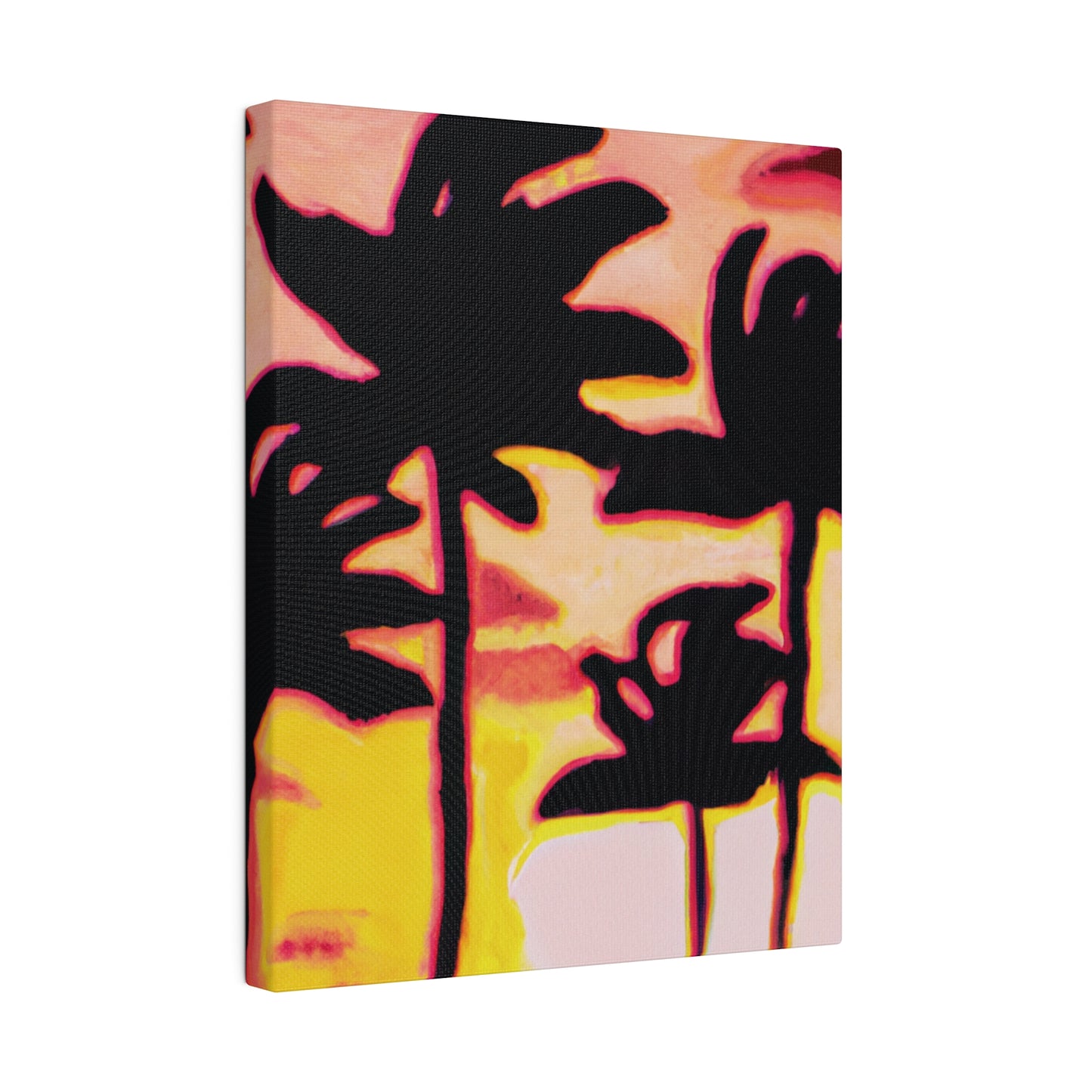9329P - Miami Beach Sunset Painting Print | Miami | Beach | Sunset | Poster | Home Decor | Wall Art | Canvas