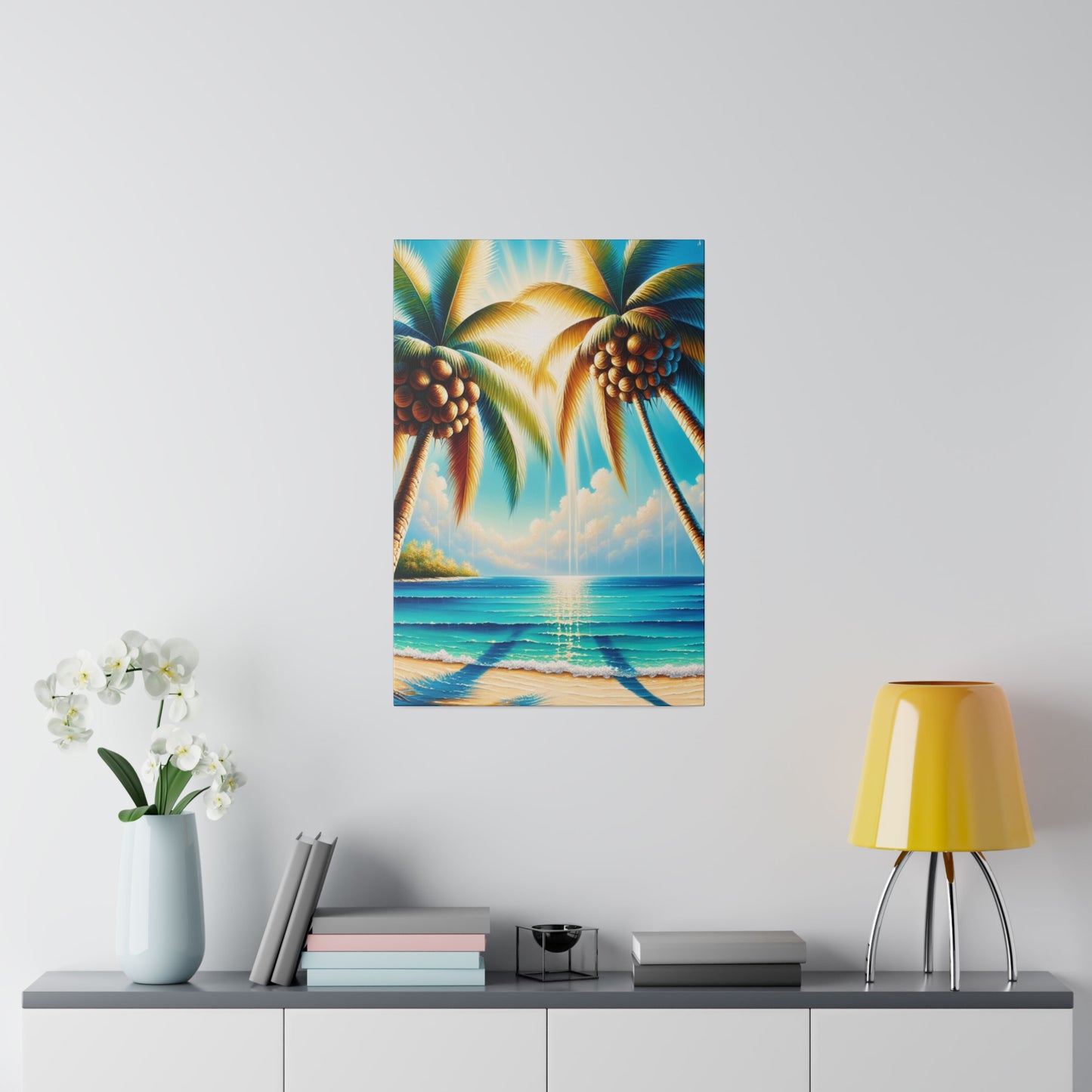 3627F - Bahamas Ocean Painting Print | Bahamas | Ocean | Beach | Poster | Home Decor | Wall Art | Canvas