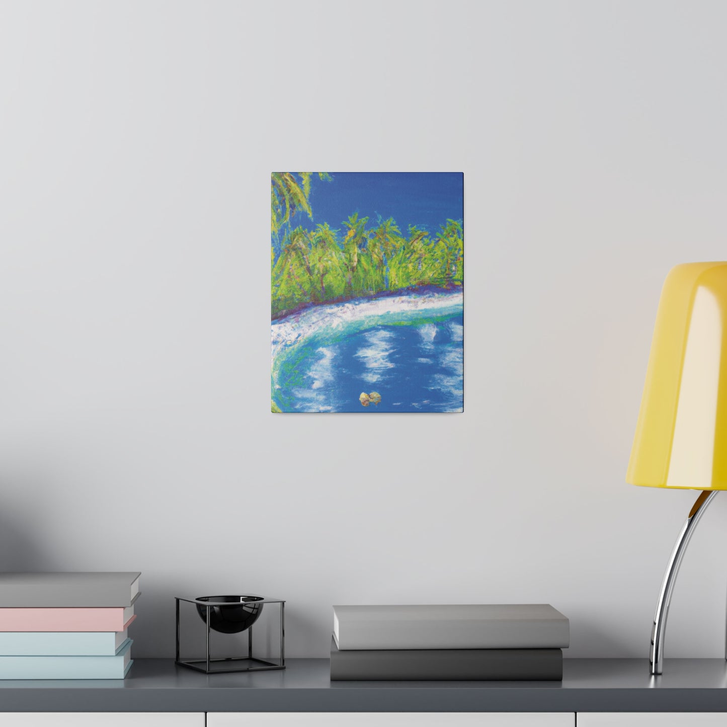 3798C - Bahamas Ocean Painting Print | Bahamas | Ocean | Beach | Poster | Home Decor | Wall Art | Canvas