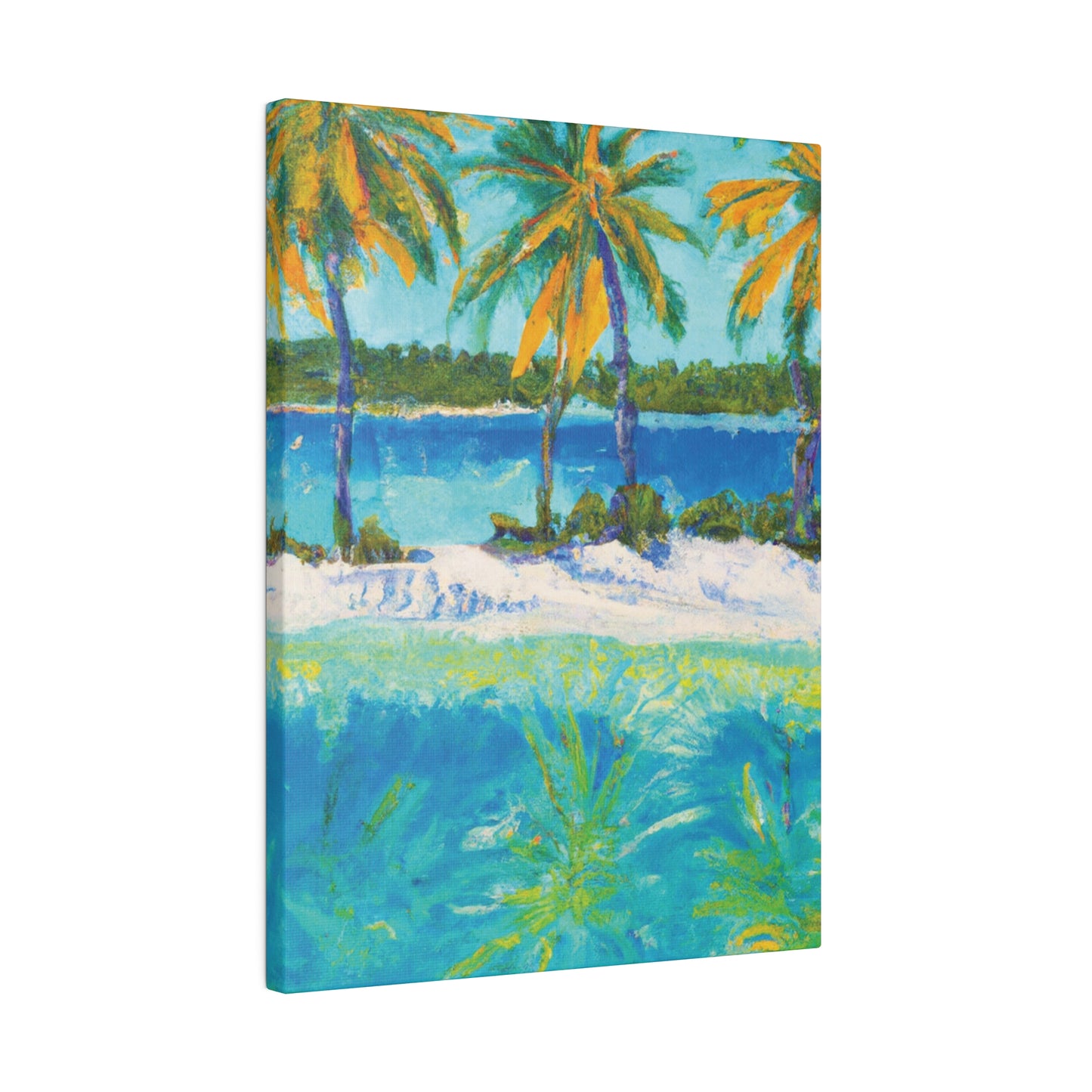 2367X - Bahamas Ocean Painting Print | Bahamas | Ocean | Beach | Poster | Home Decor | Wall Art | Canvas