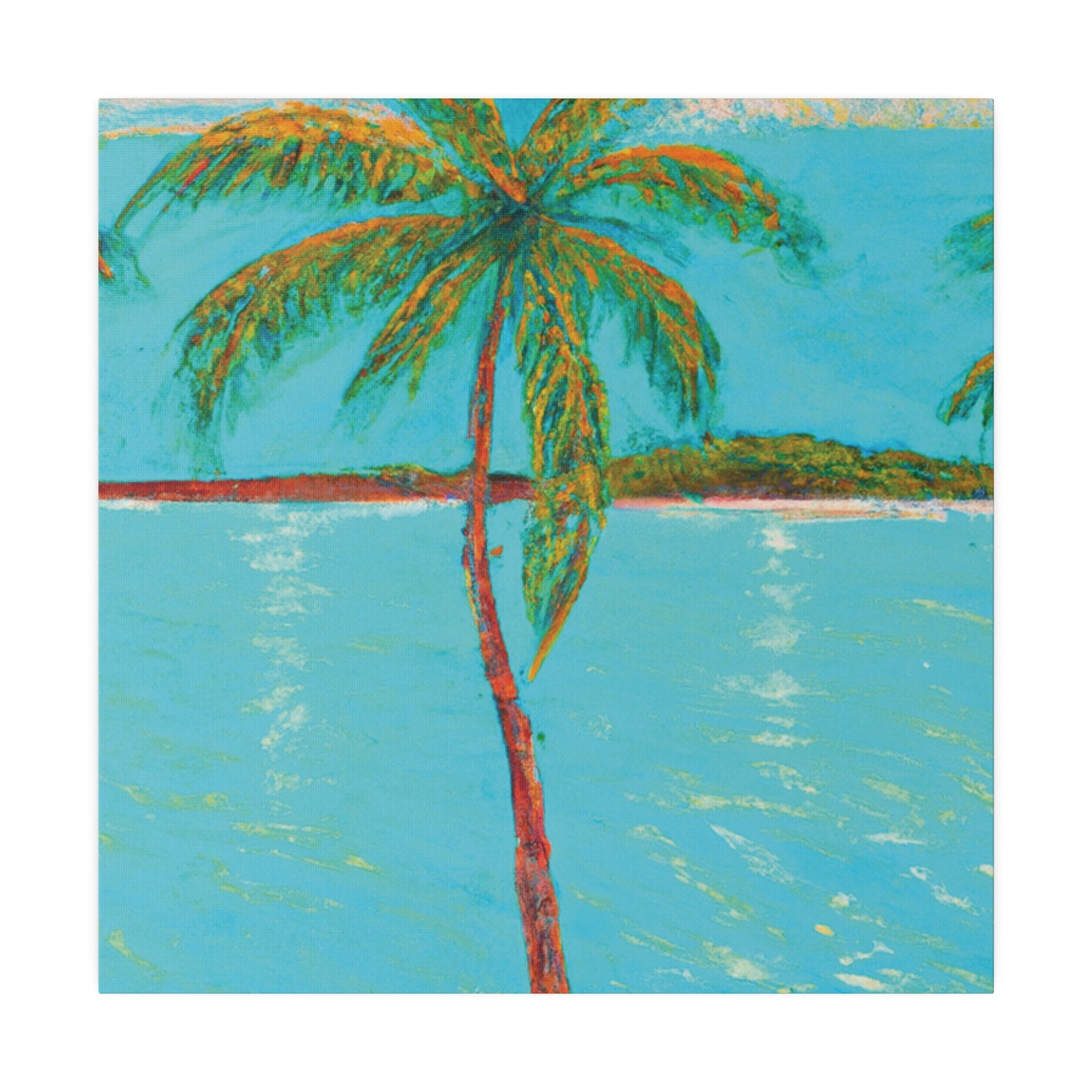 5186Z - Bahamas Ocean Painting Print | Bahamas | Ocean | Beach | Poster | Home Decor | Wall Art | Canvas