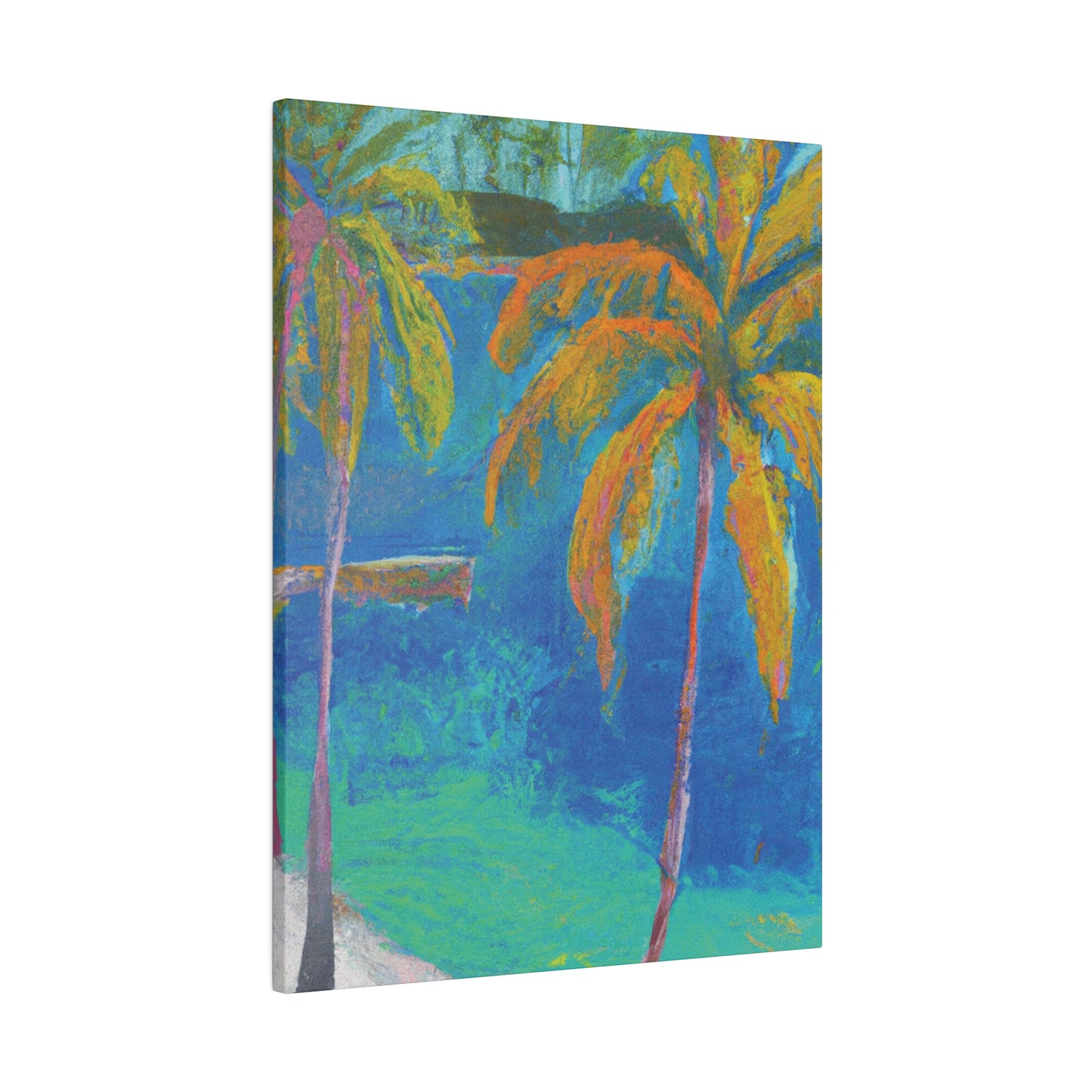 5481T - Bahamas Ocean Painting Print | Bahamas | Ocean | Beach | Poster | Home Decor | Wall Art | Canvas
