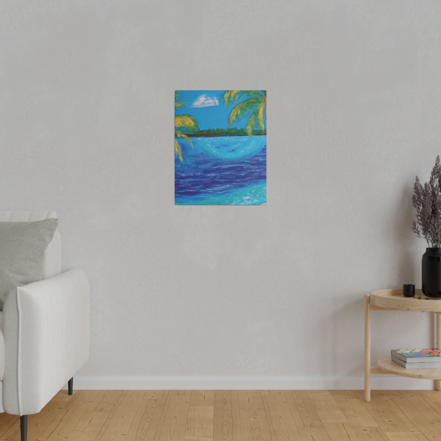 6704T - Bahamas Ocean Painting Print | Bahamas | Ocean | Beach | Poster | Home Decor | Wall Art | Canvas