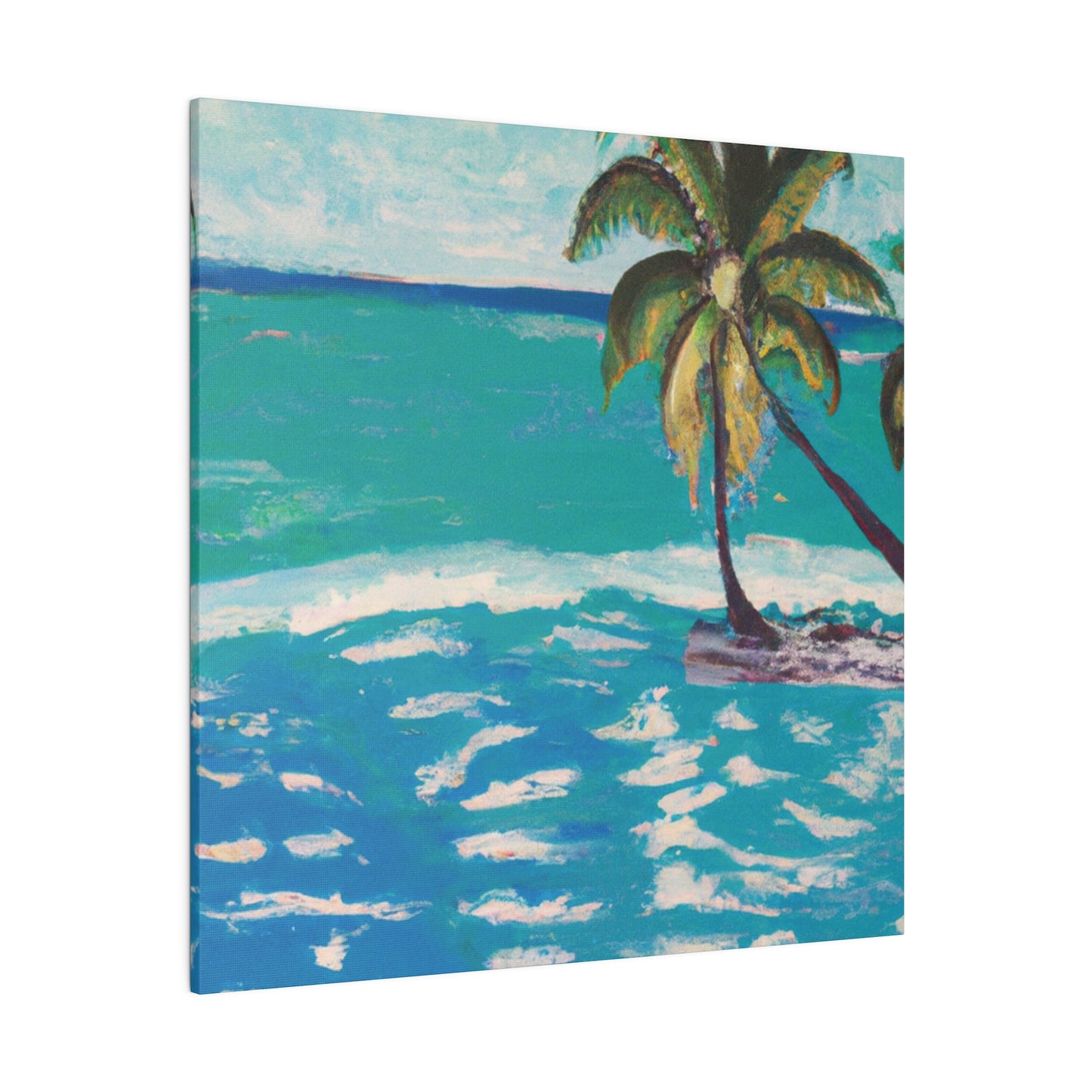 4081V - Bahamas Ocean Painting Print | Bahamas | Ocean | Beach | Poster | Home Decor | Wall Art | Canvas