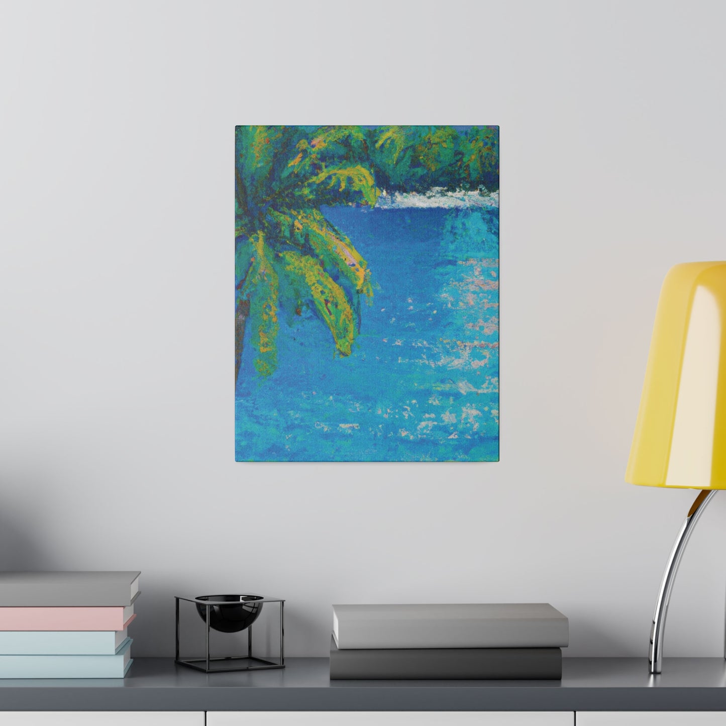 4645A - Bahamas Ocean Painting Print | Bahamas | Ocean | Beach | Poster | Home Decor | Wall Art | Canvas