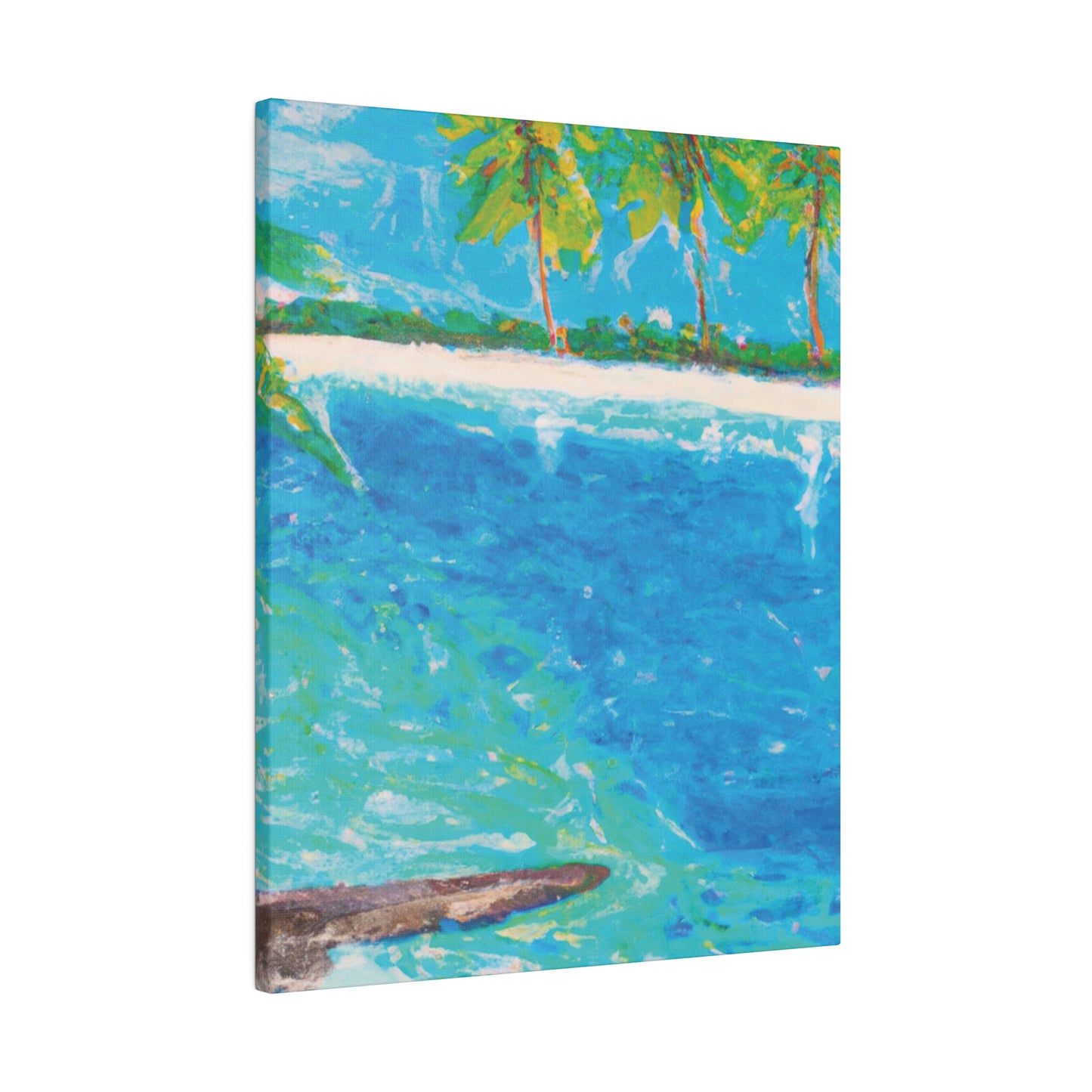 5065C - Bahamas Ocean Painting Print | Bahamas | Ocean | Beach | Poster | Home Decor | Wall Art | Canvas