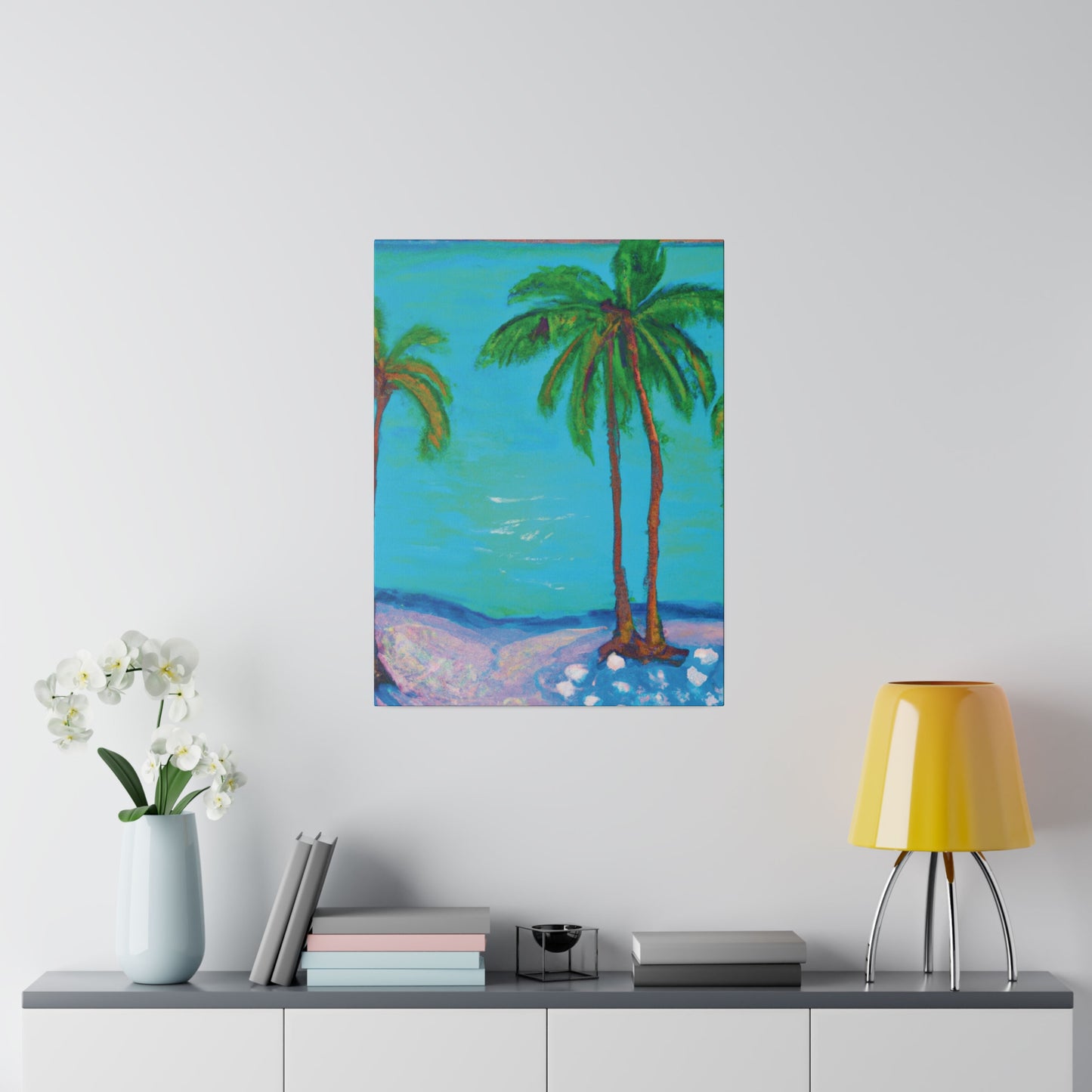 5029K - Bahamas Ocean Painting Print | Bahamas | Ocean | Beach | Poster | Home Decor | Wall Art | Canvas