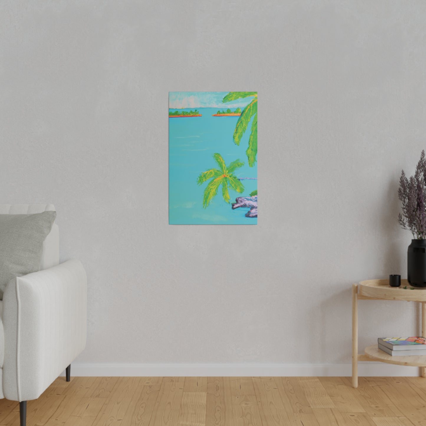 8932V - Bahamas Ocean Painting Print | Bahamas | Ocean | Beach | Poster | Home Decor | Wall Art | Canvas