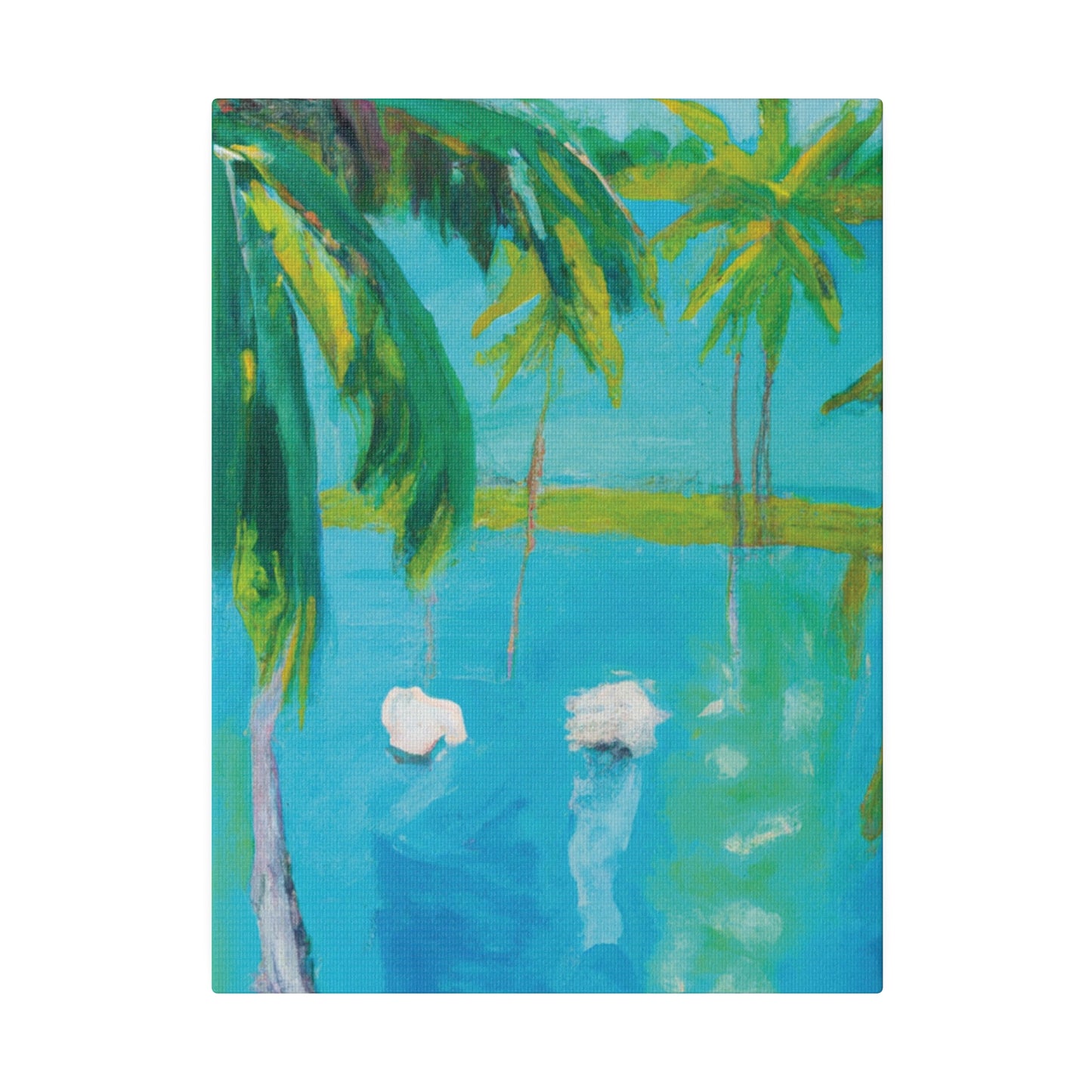 5643X - Bahamas Ocean Painting Print | Bahamas | Ocean | Beach | Poster | Home Decor | Wall Art | Canvas