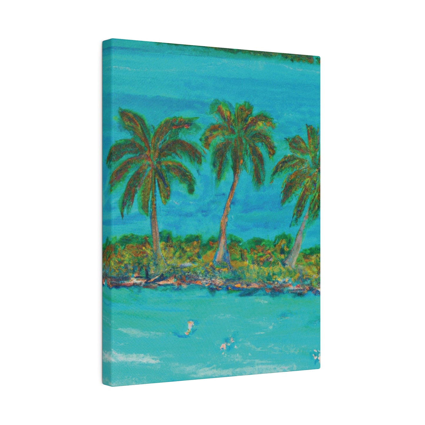 4205N - Bahamas Ocean Painting Print | Bahamas | Ocean | Beach | Poster | Home Decor | Wall Art | Canvas