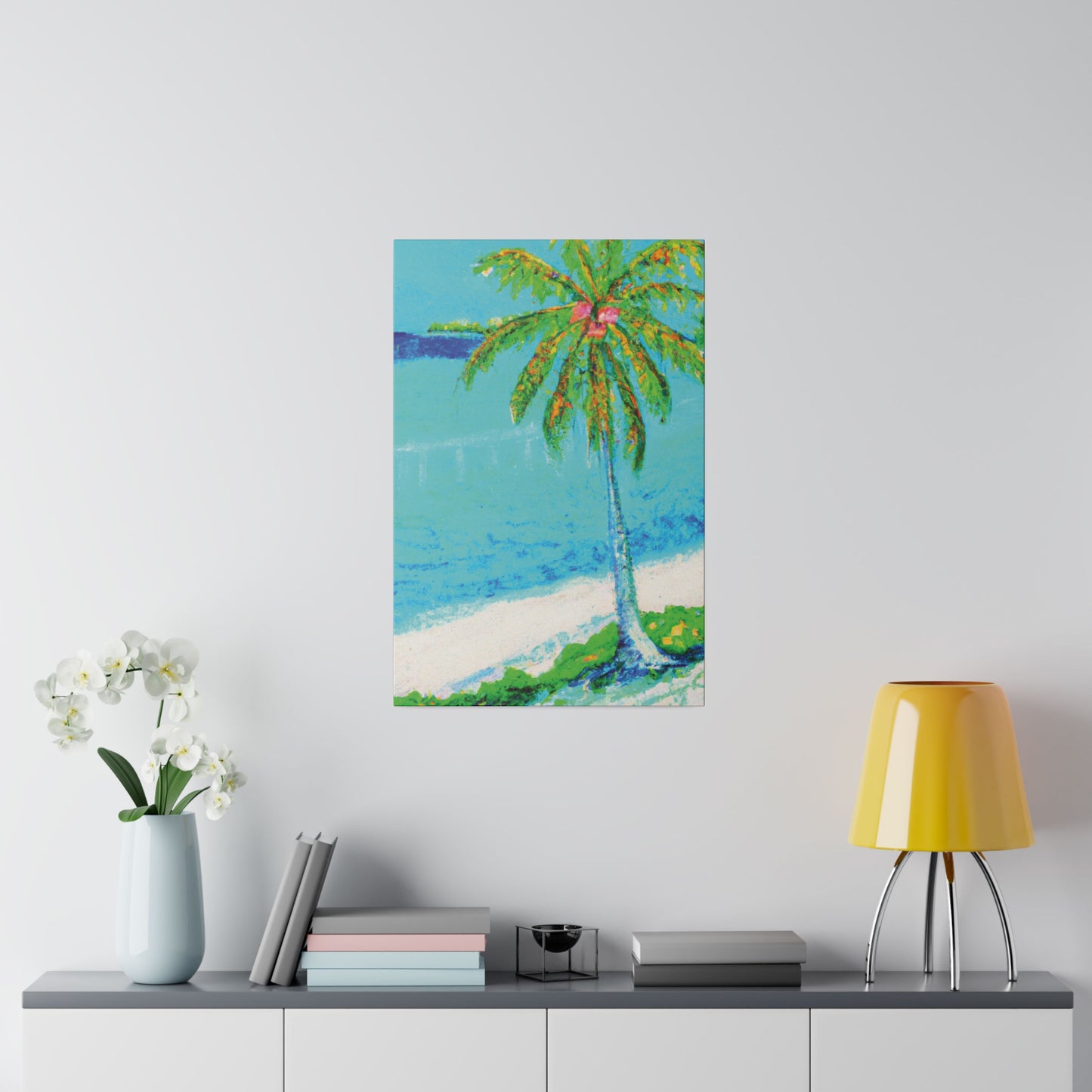 9089H - Bahamas Ocean Painting Print | Bahamas | Ocean | Beach | Poster | Home Decor | Wall Art | Canvas