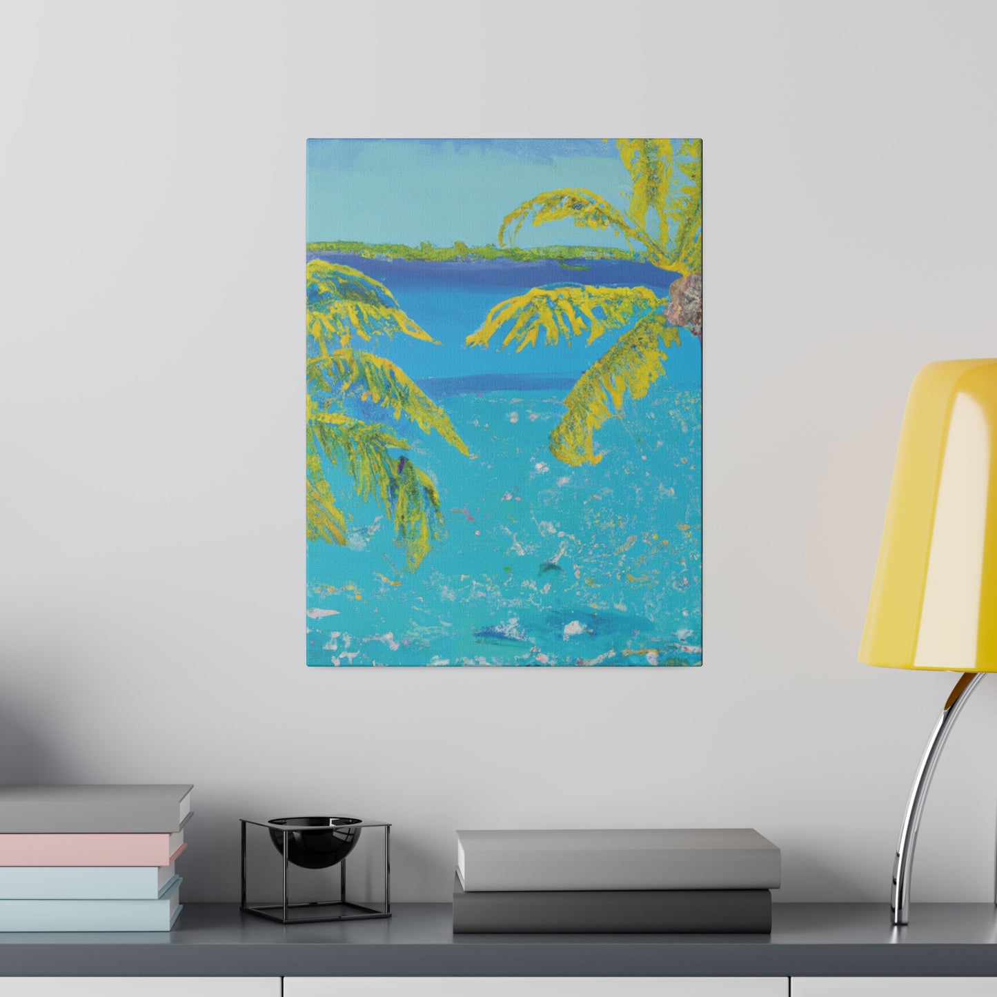 9282F - Bahamas Ocean Painting Print | Bahamas | Ocean | Beach | Poster | Home Decor | Wall Art | Canvas