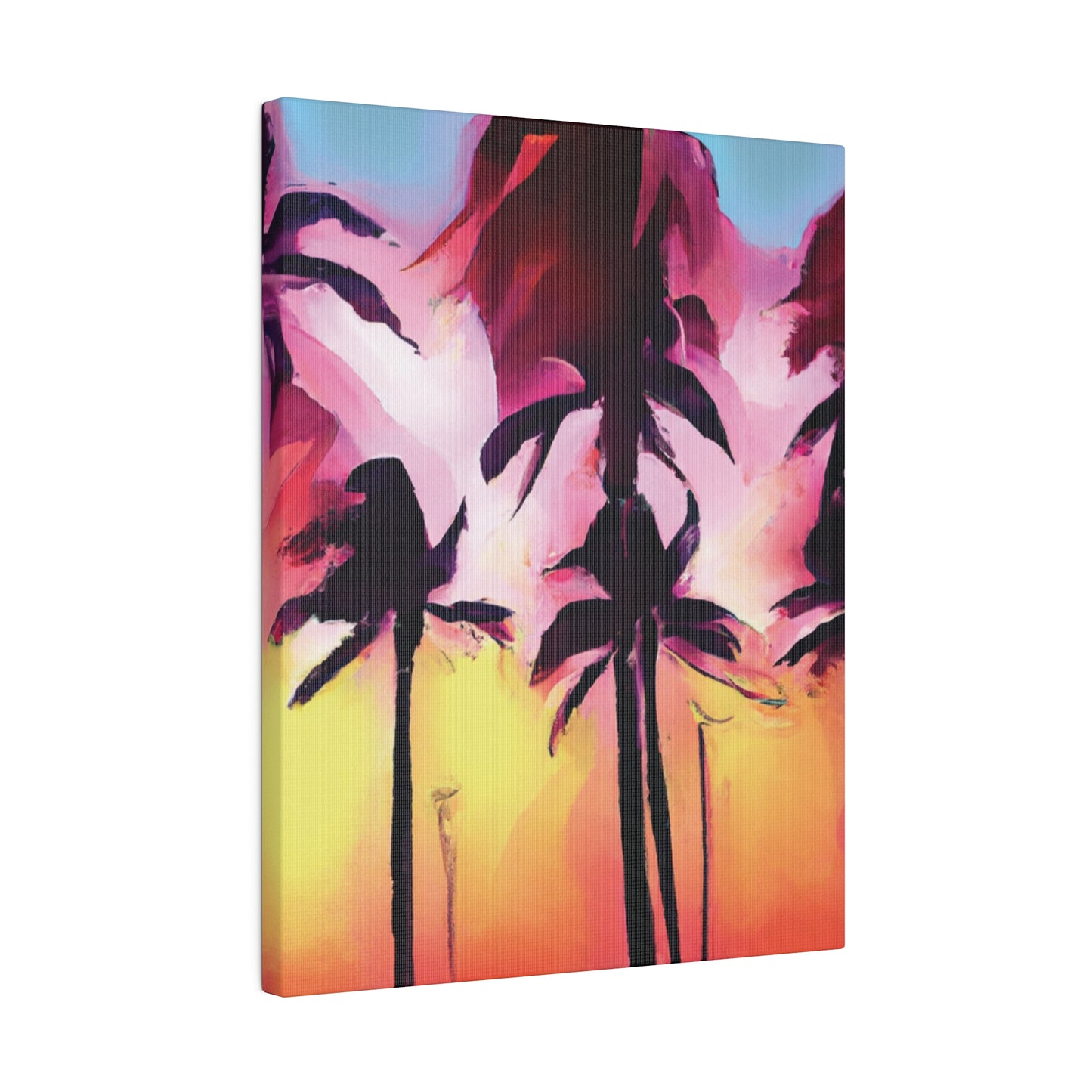 4536X - Miami Beach Sunset Painting Print | Miami | Beach | Sunset | Poster | Home Decor | Wall Art | Canvas