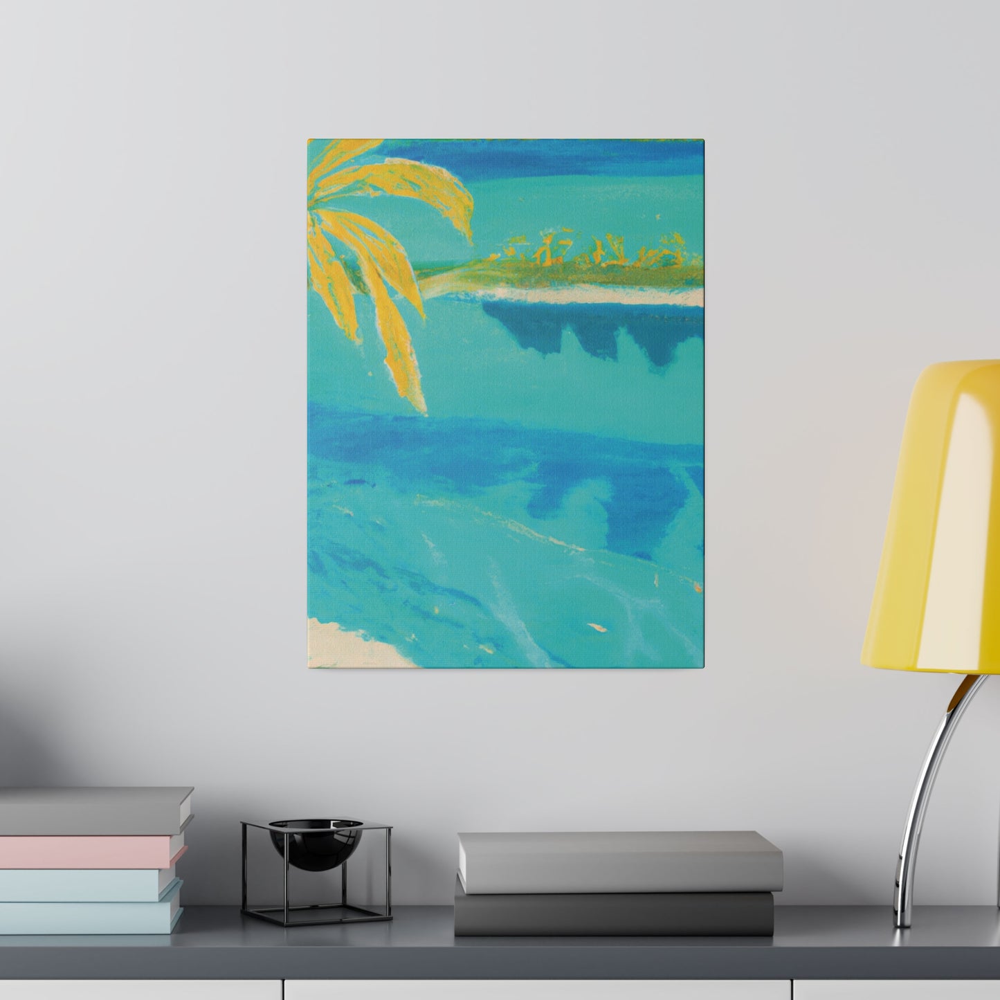 9110Q - Bahamas Ocean Painting Print | Bahamas | Ocean | Beach | Poster | Home Decor | Wall Art | Canvas
