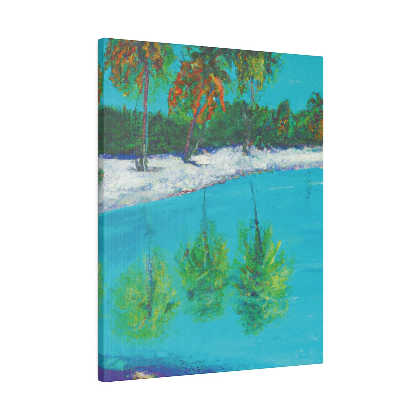 8297H - Bahamas Ocean Painting Print | Bahamas | Ocean | Beach | Poster | Home Decor | Wall Art | Canvas