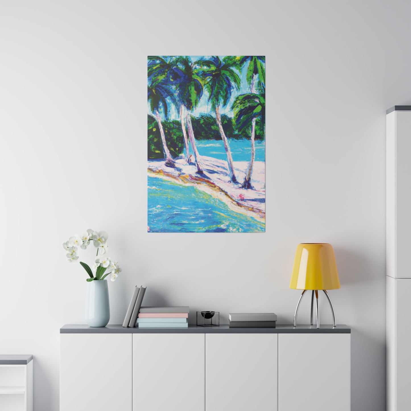 4567L - Bahamas Ocean Painting Print | Bahamas | Ocean | Beach | Poster | Home Decor | Wall Art | Canvas