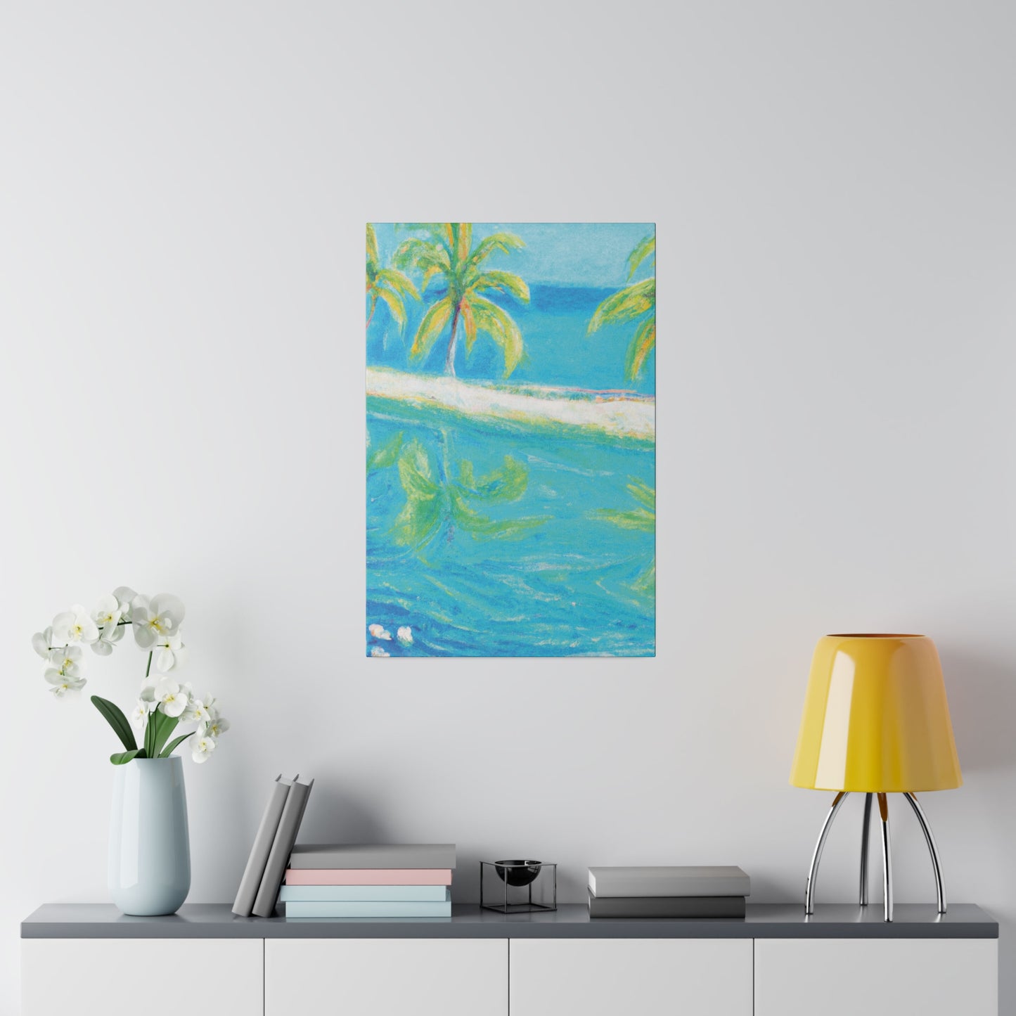 9213P - Bahamas Ocean Painting Print | Bahamas | Ocean | Beach | Poster | Home Decor | Wall Art | Canvas