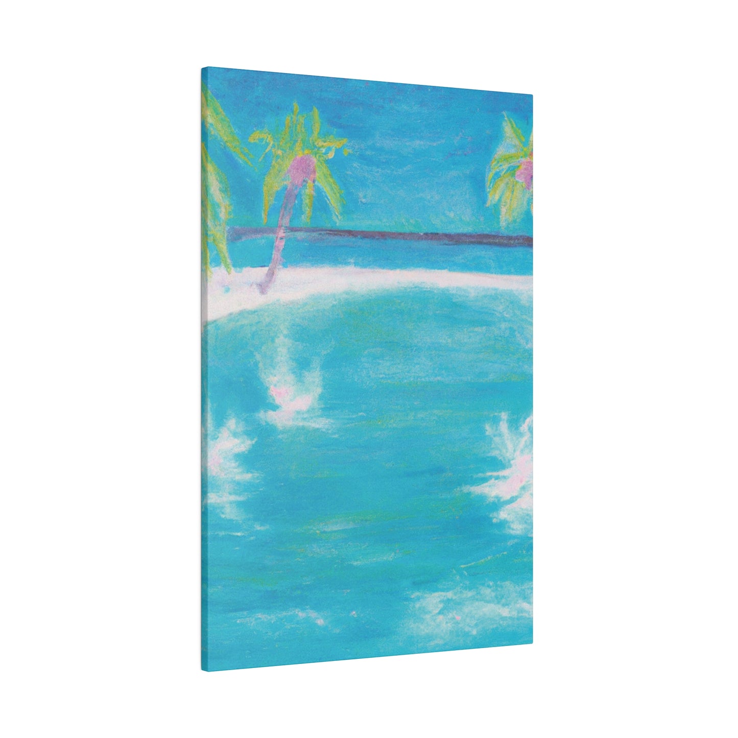 8348G - Bahamas Ocean Painting Print | Bahamas | Ocean | Beach | Poster | Home Decor | Wall Art | Canvas