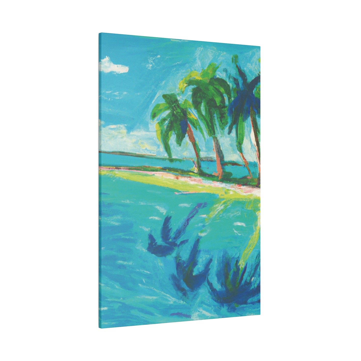 7326Z - Bahamas Ocean Painting Print | Bahamas | Ocean | Beach | Poster | Home Decor | Wall Art | Canvas