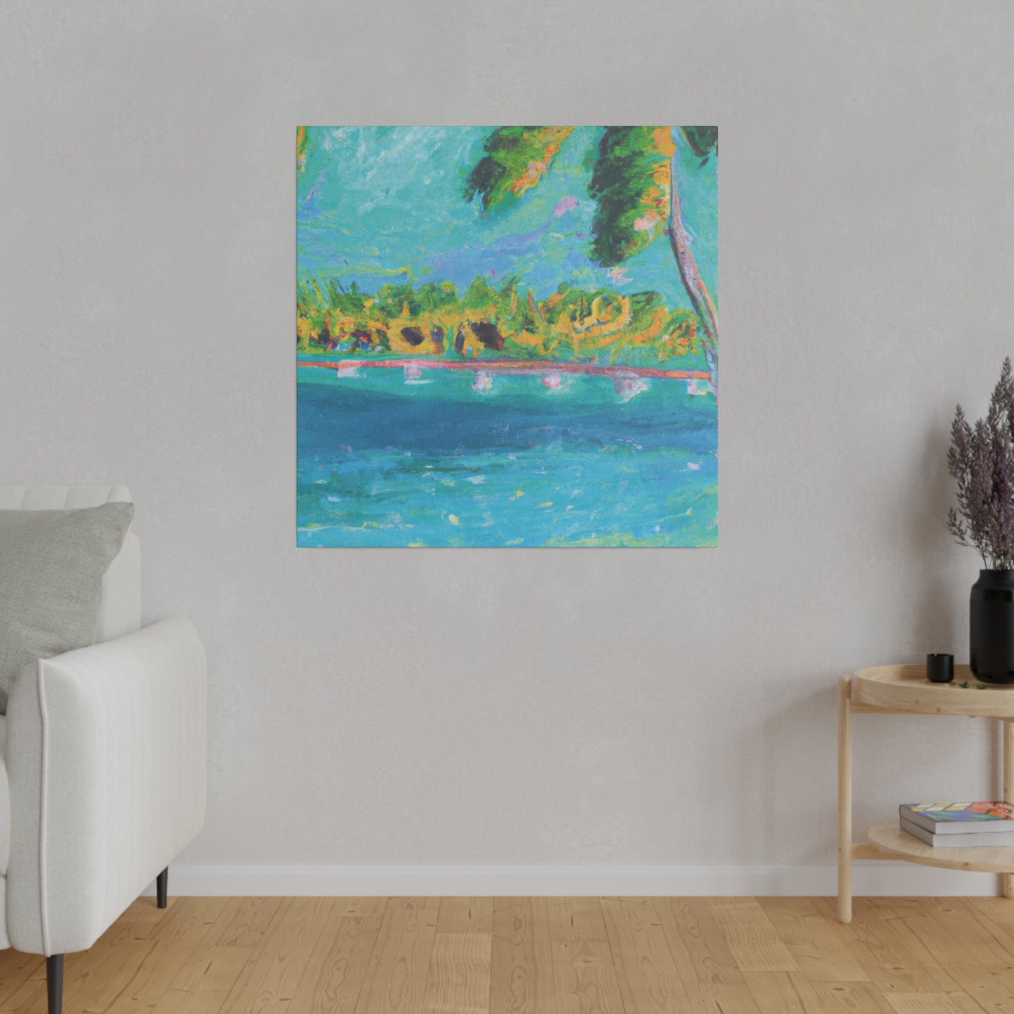 4831J - Bahamas Ocean Painting Print | Bahamas | Ocean | Beach | Poster | Home Decor | Wall Art | Canvas