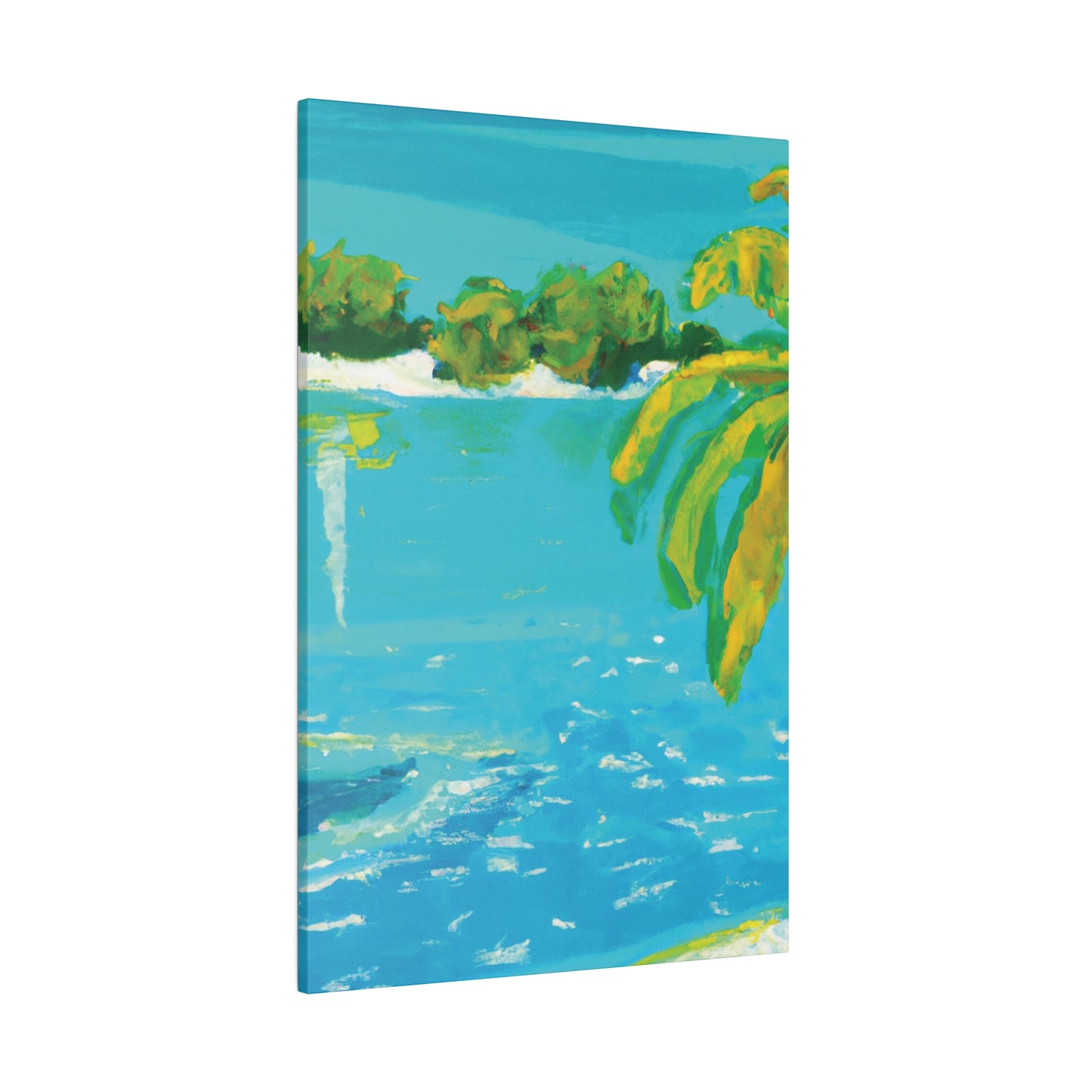 2261V - Bahamas Ocean Painting Print | Bahamas | Ocean | Beach | Poster | Home Decor | Wall Art | Canvas