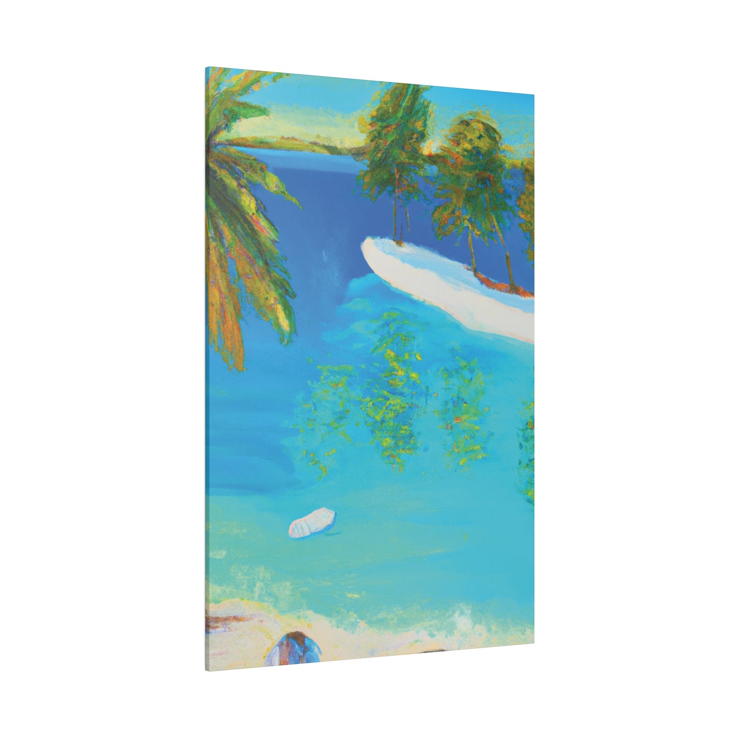 5382V - Bahamas Ocean Painting Print | Bahamas | Ocean | Beach | Poster | Home Decor | Wall Art | Canvas