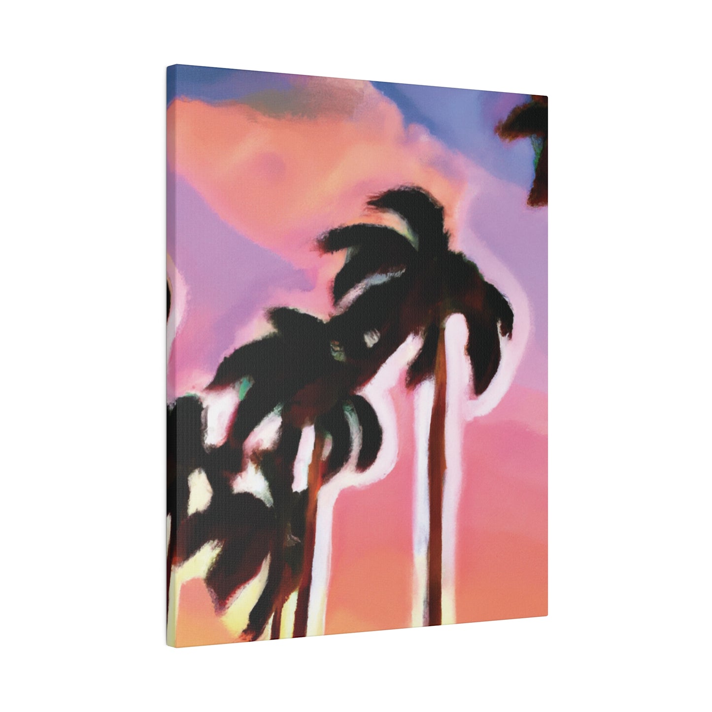 3563H - Miami Beach Sunset Painting Print | Miami | Beach | Sunset | Poster | Home Decor | Wall Art | Canvas