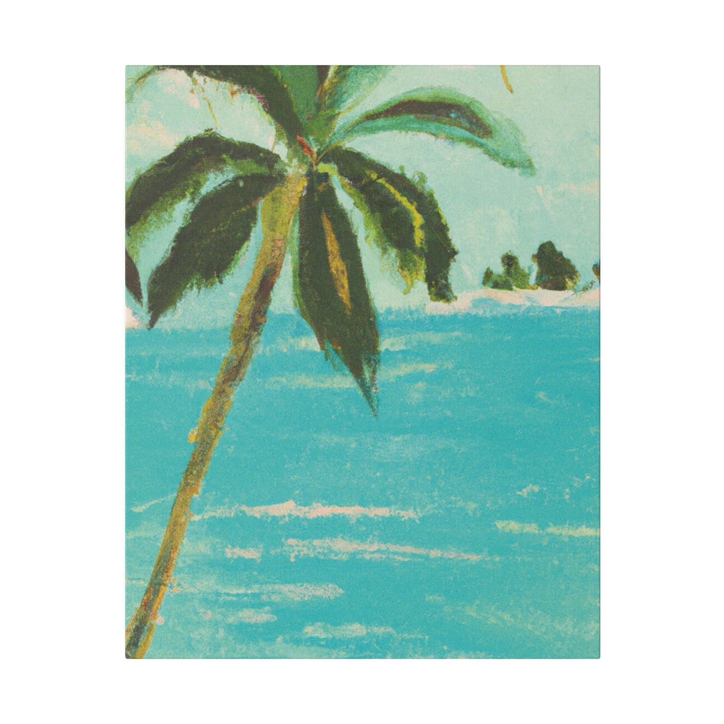 8809K - Bahamas Ocean Painting Print | Bahamas | Ocean | Beach | Poster | Home Decor | Wall Art | Canvas