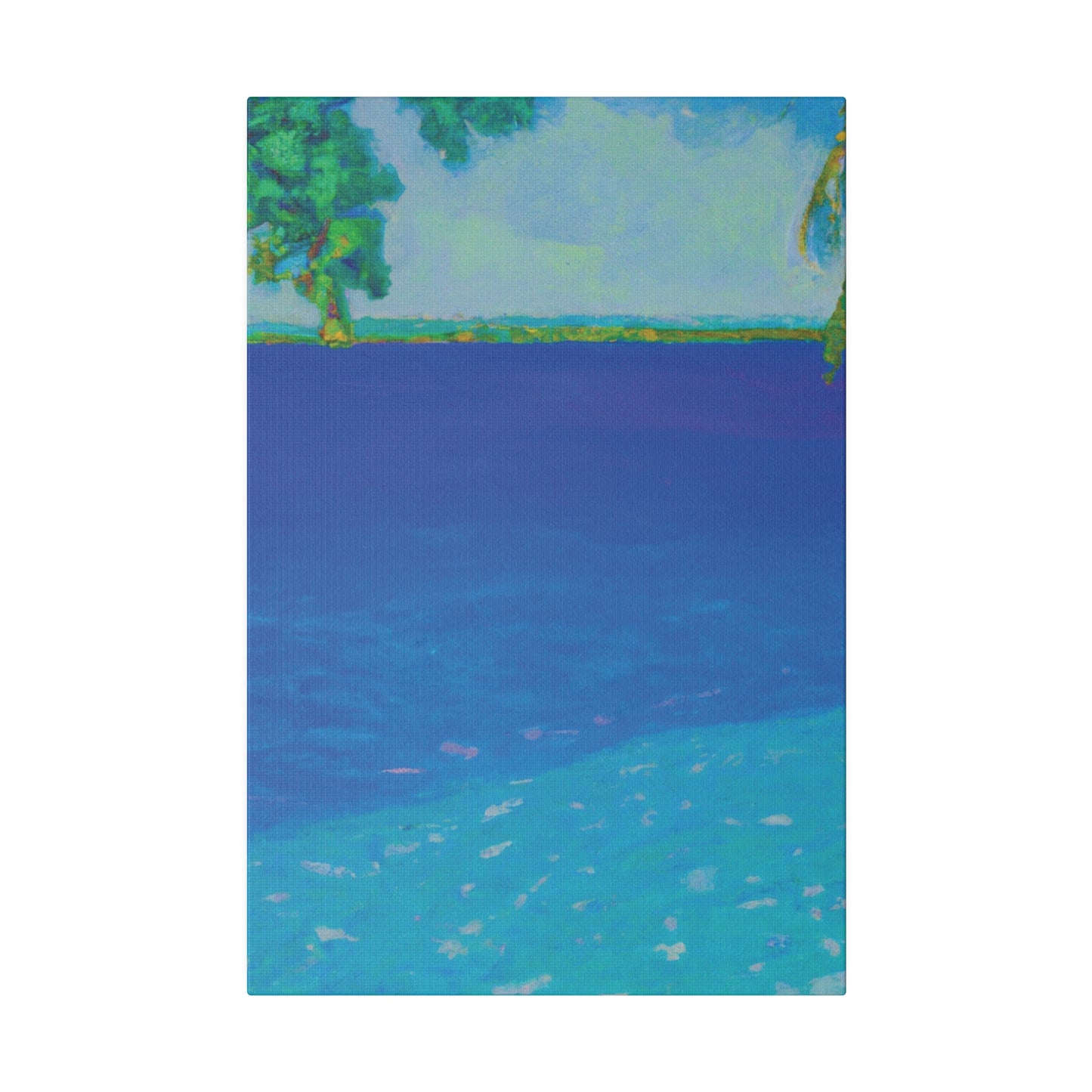 1582T - Bahamas Ocean Painting Print | Bahamas | Ocean | Beach | Poster | Home Decor | Wall Art | Canvas