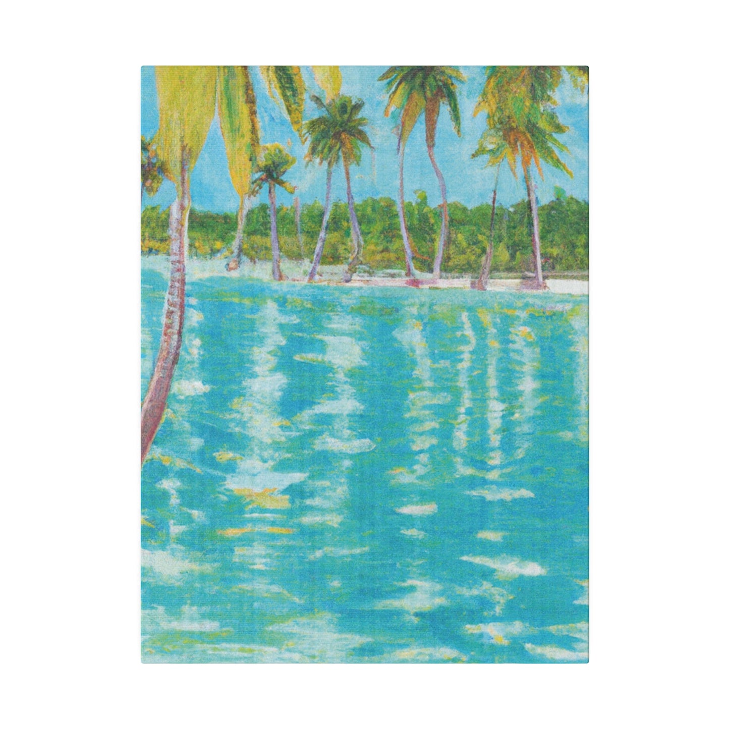 8537R - Bahamas Ocean Painting Print | Bahamas | Ocean | Beach | Poster | Home Decor | Wall Art | Canvas