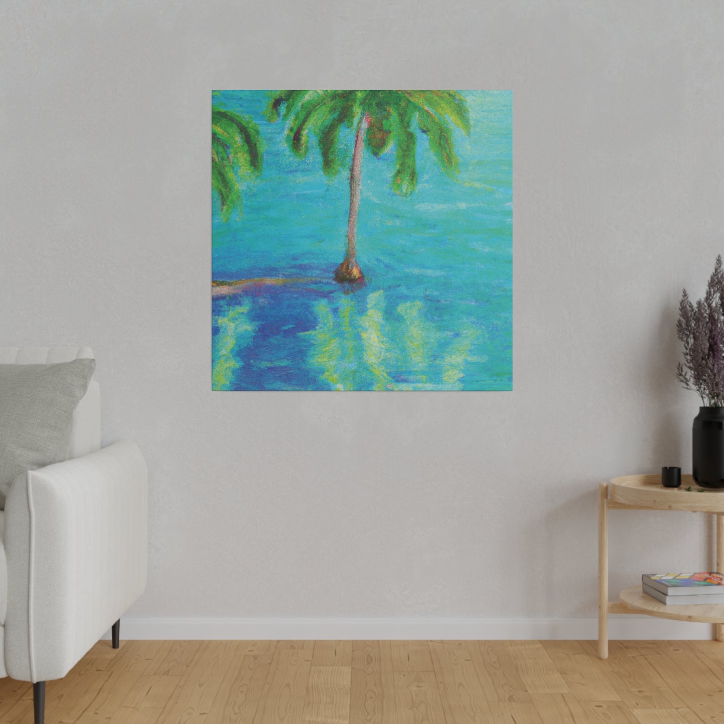 7998G - Bahamas Ocean Painting Print | Bahamas | Ocean | Beach | Poster | Home Decor | Wall Art | Canvas