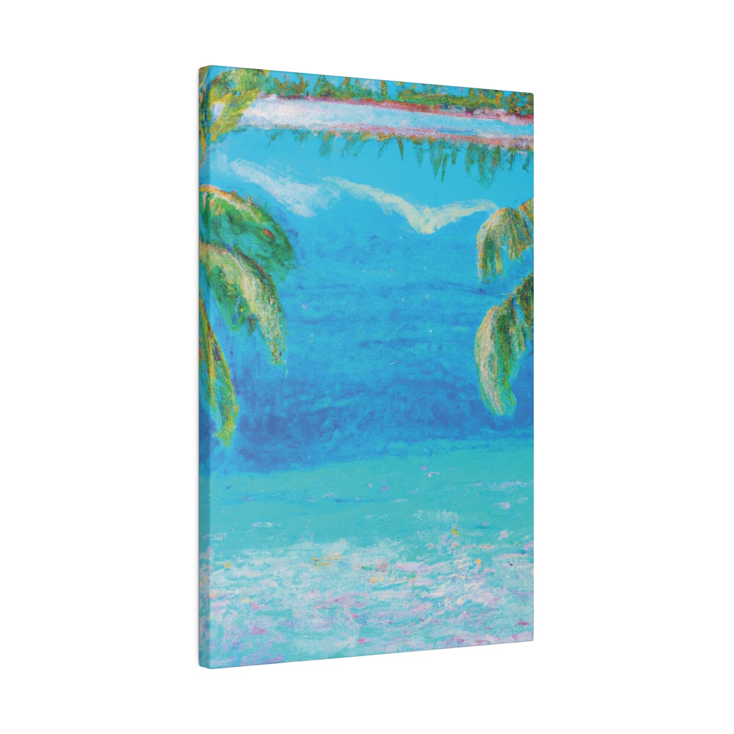 8159P - Bahamas Ocean Painting Print | Bahamas | Ocean | Beach | Poster | Home Decor | Wall Art | Canvas