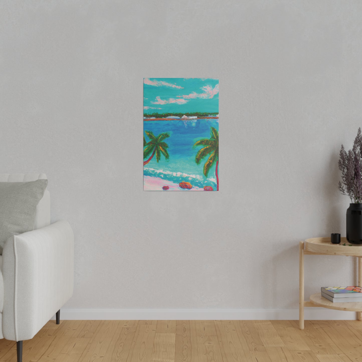 6836G - Bahamas Ocean Painting Print | Bahamas | Ocean | Beach | Poster | Home Decor | Wall Art | Canvas