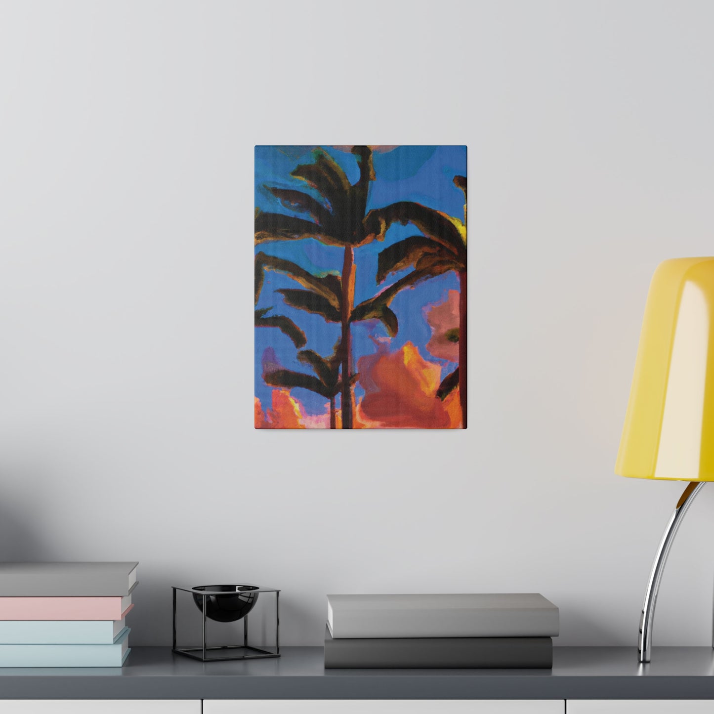 4464U - Miami Beach Sunset Painting Print | Miami | Beach | Sunset | Poster | Home Decor | Wall Art | Canvas