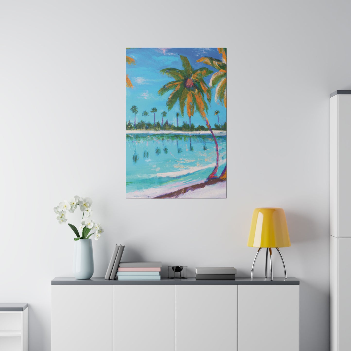 8723S - Bahamas Ocean Painting Print | Bahamas | Ocean | Beach | Poster | Home Decor | Wall Art | Canvas