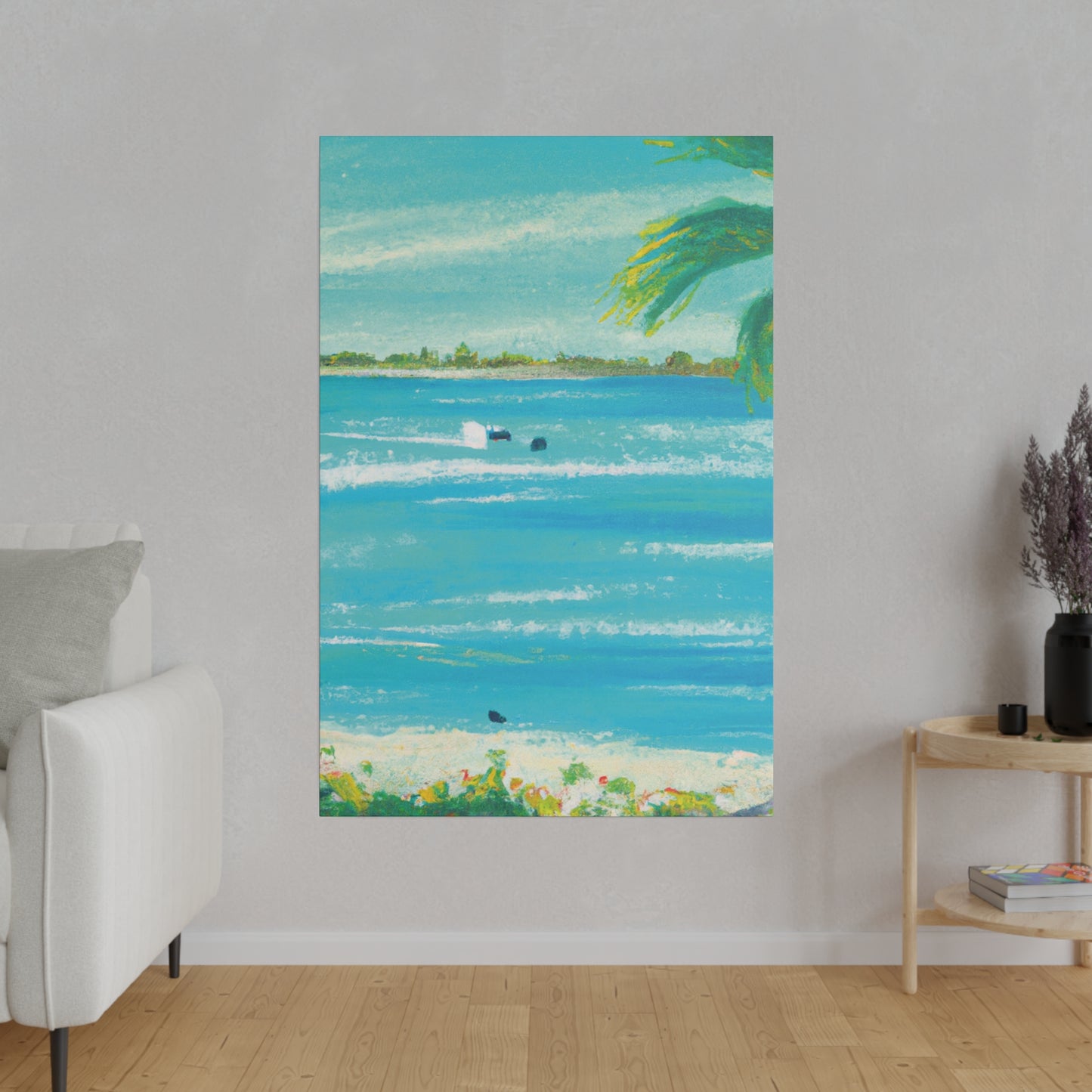 4282E - Bahamas Ocean Painting Print | Bahamas | Ocean | Beach | Poster | Home Decor | Wall Art | Canvas