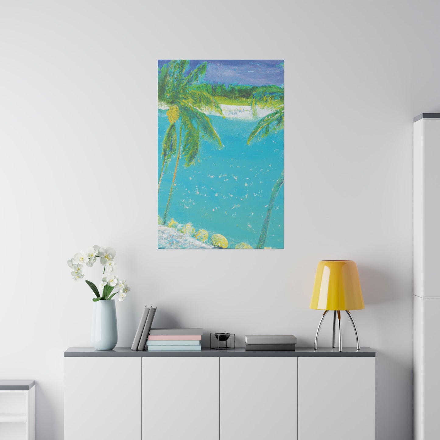 8563Y - Bahamas Ocean Painting Print | Bahamas | Ocean | Beach | Poster | Home Decor | Wall Art | Canvas