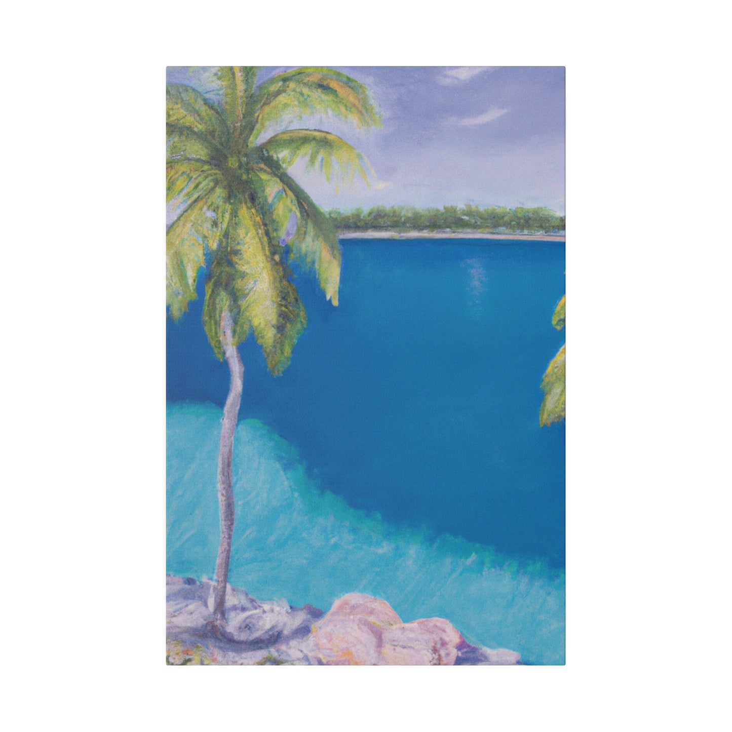 8739X - Bahamas Ocean Painting Print | Bahamas | Ocean | Beach | Poster | Home Decor | Wall Art | Canvas