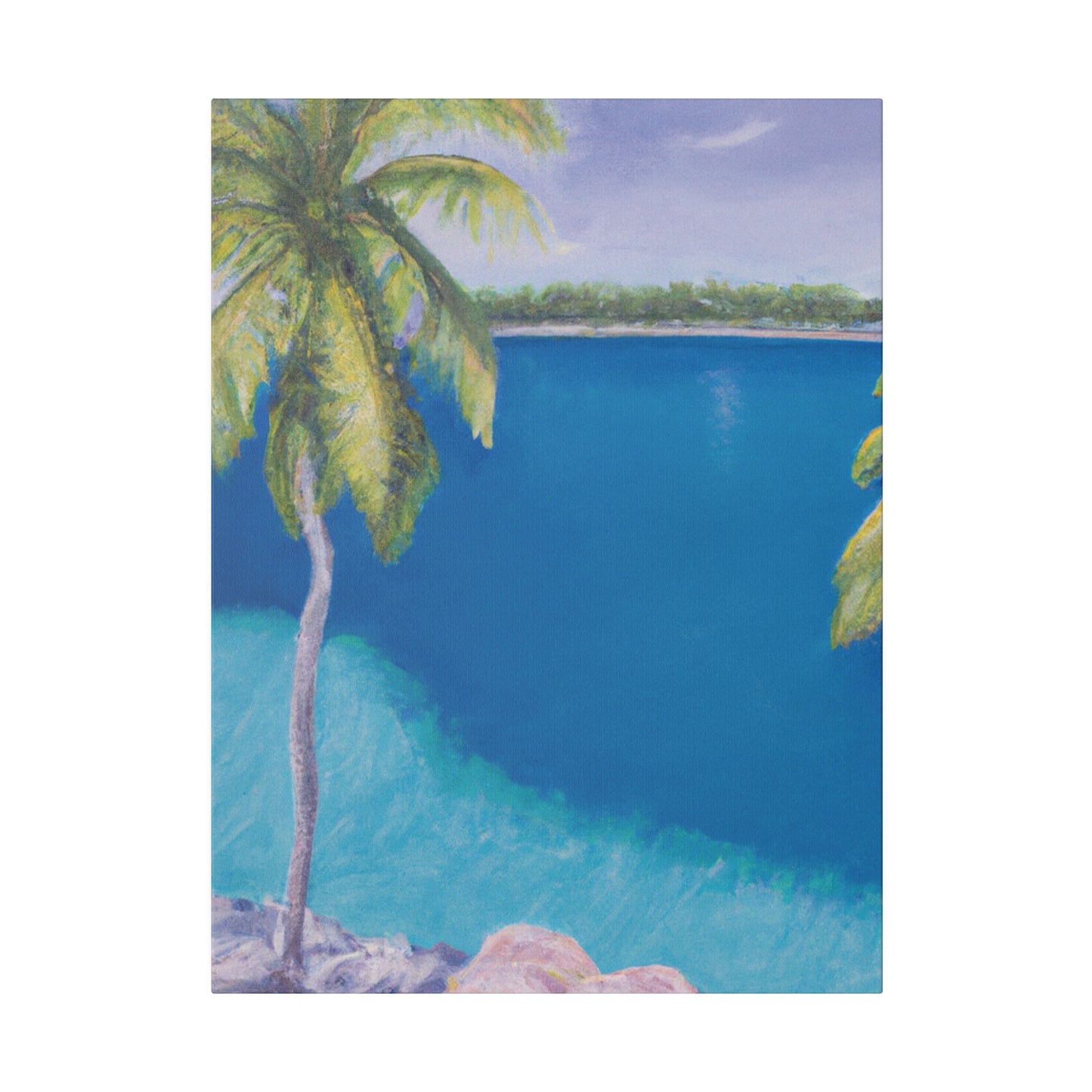 8739X - Bahamas Ocean Painting Print | Bahamas | Ocean | Beach | Poster | Home Decor | Wall Art | Canvas