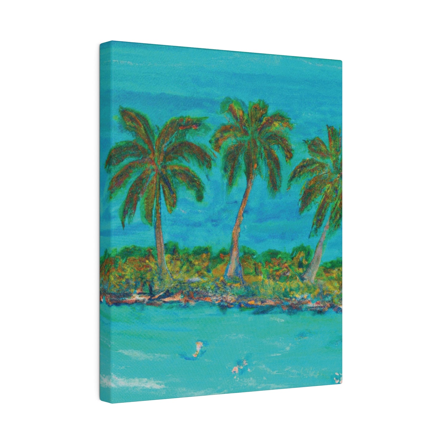 4205N - Bahamas Ocean Painting Print | Bahamas | Ocean | Beach | Poster | Home Decor | Wall Art | Canvas