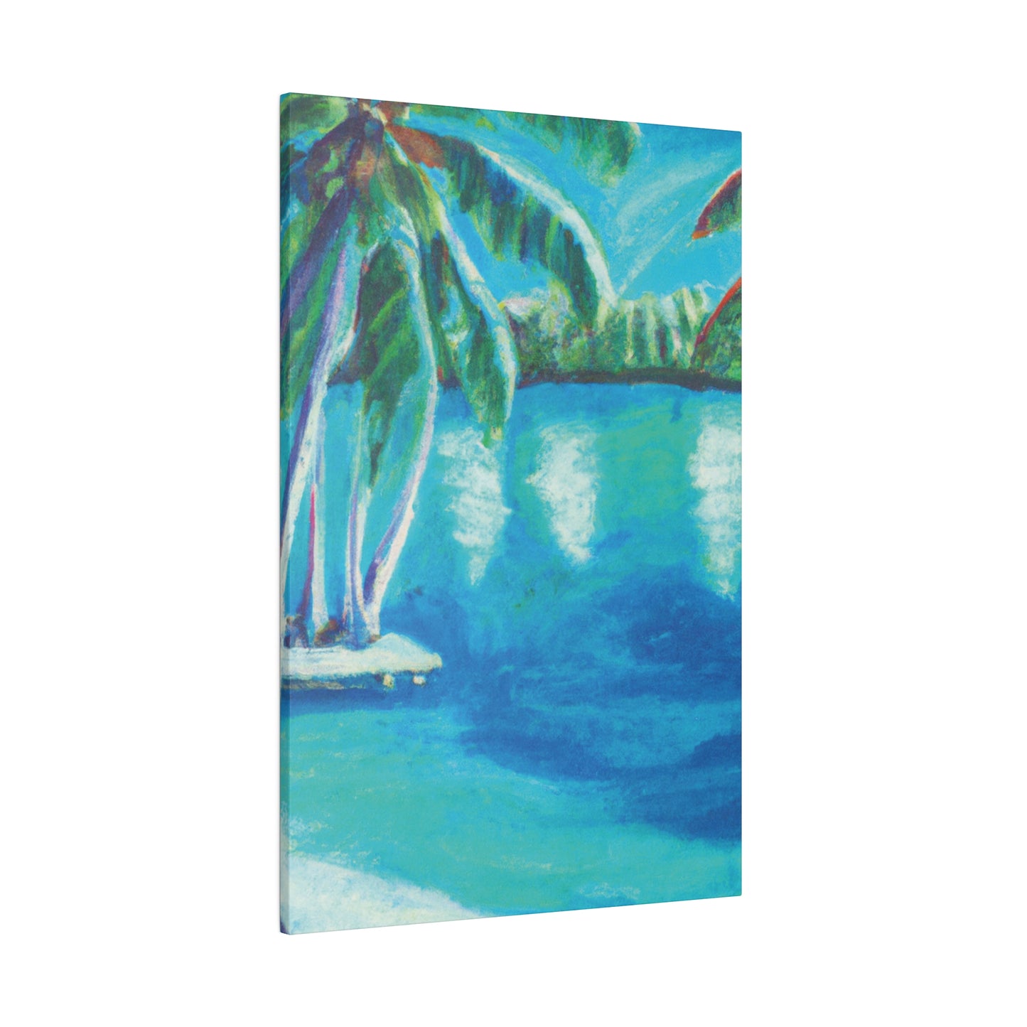 3187V - Bahamas Ocean Painting Print | Bahamas | Ocean | Beach | Poster | Home Decor | Wall Art | Canvas
