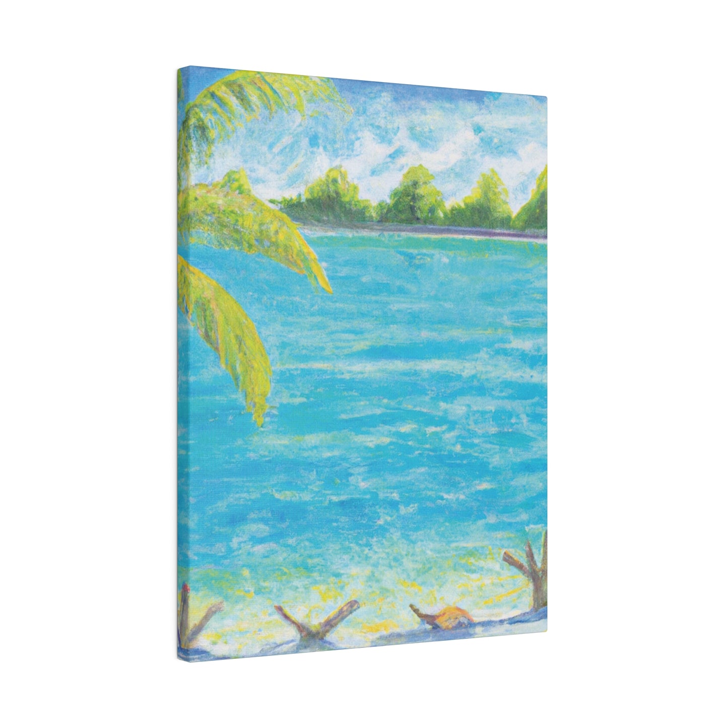 3007D - Bahamas Ocean Painting Print | Bahamas | Ocean | Beach | Poster | Home Decor | Wall Art | Canvas