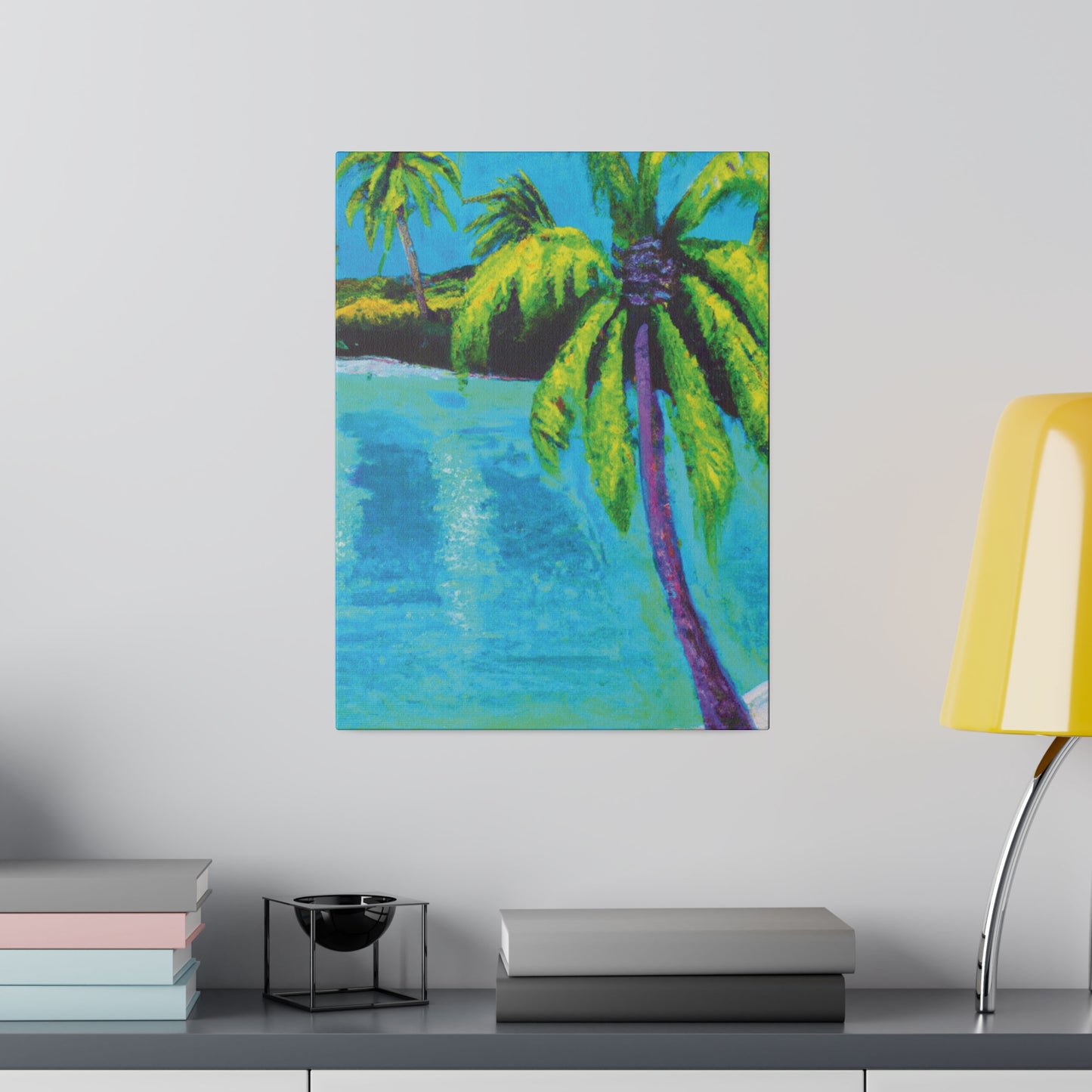 732J - Bahamas Ocean Painting Print | Bahamas | Ocean | Beach | Poster | Home Decor | Wall Art | Canvas