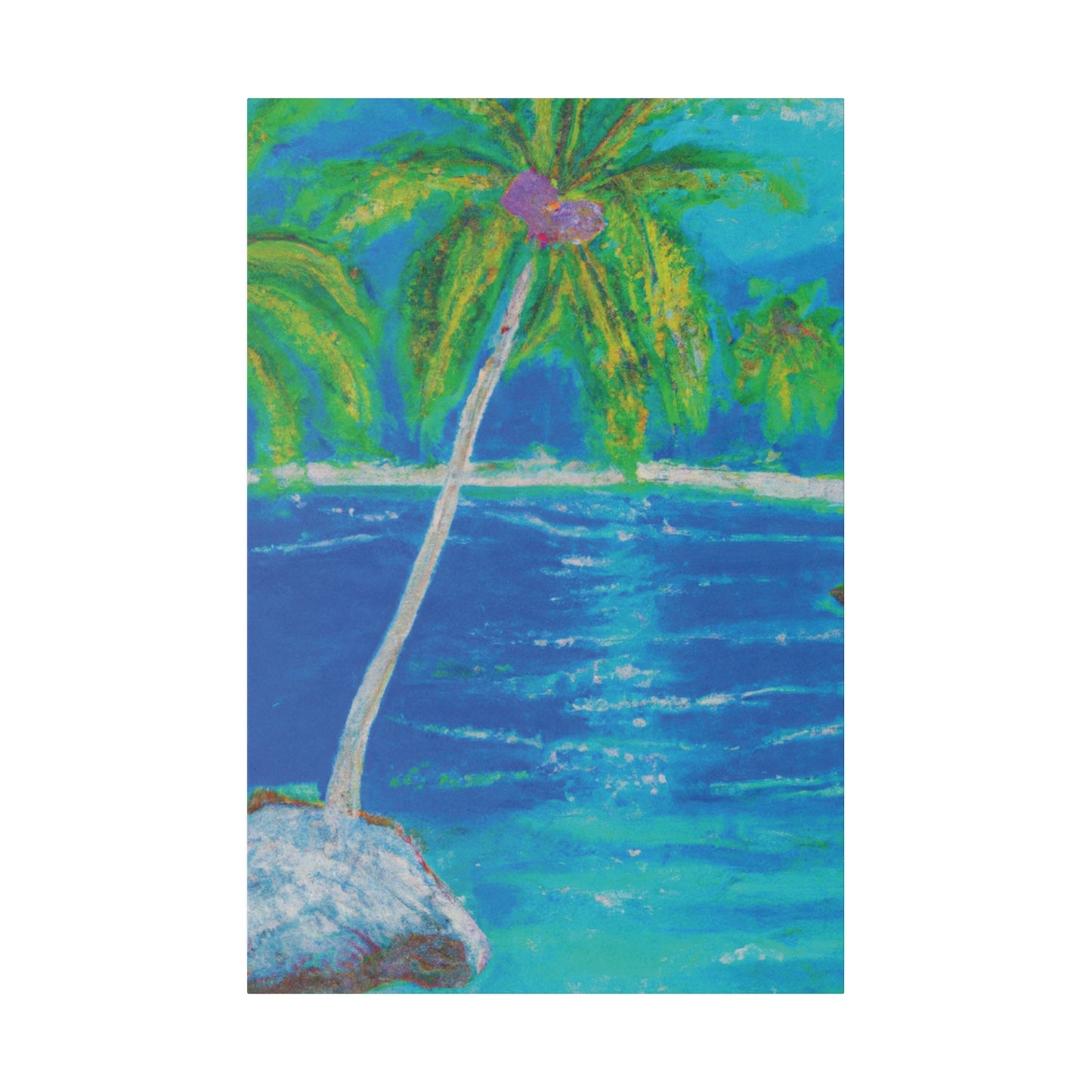 8345V - Bahamas Ocean Painting Print | Bahamas | Ocean | Beach | Poster | Home Decor | Wall Art | Canvas