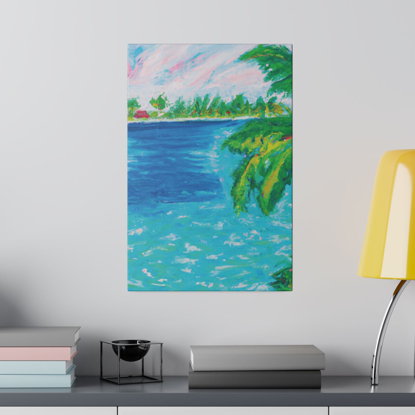 3265X - Bahamas Ocean Painting Print | Bahamas | Ocean | Beach | Poster | Home Decor | Wall Art | Canvas