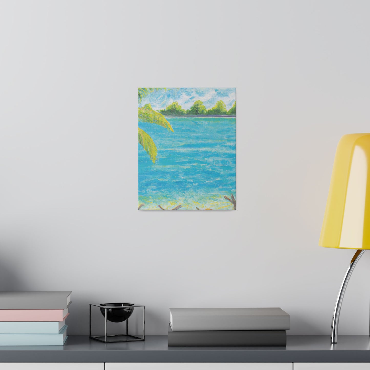 3007D - Bahamas Ocean Painting Print | Bahamas | Ocean | Beach | Poster | Home Decor | Wall Art | Canvas