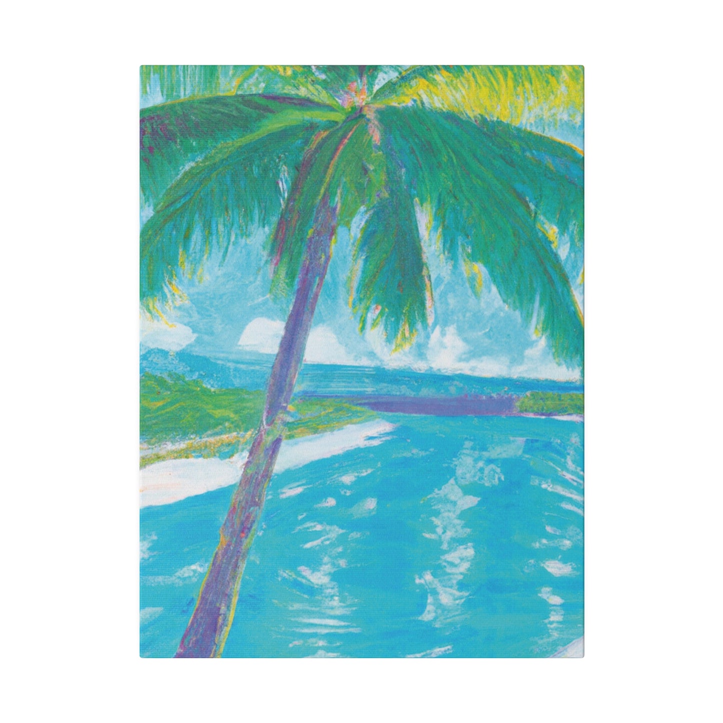 9252K - Bahamas Ocean Painting Print | Bahamas | Ocean | Beach | Poster | Home Decor | Wall Art | Canvas