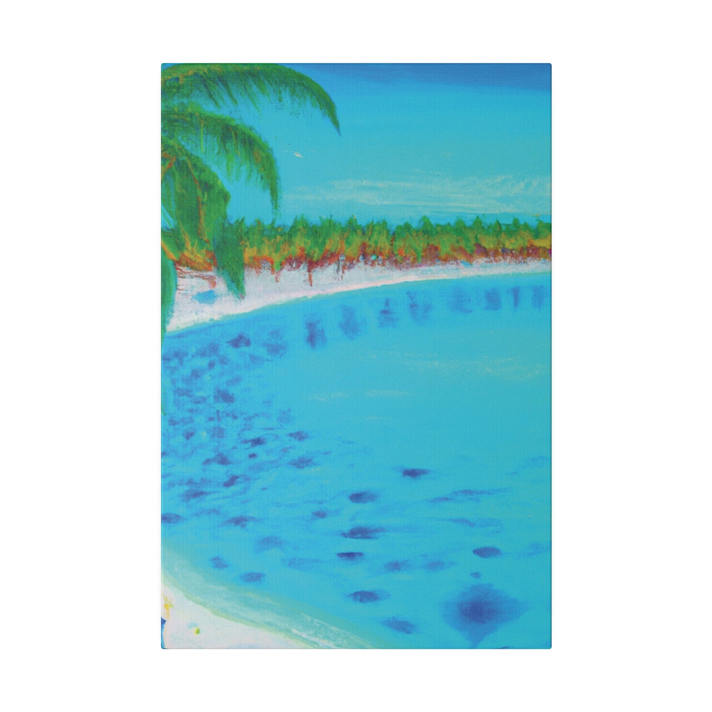 9677R - Bahamas Ocean Painting Print | Bahamas | Ocean | Beach | Poster | Home Decor | Wall Art | Canvas