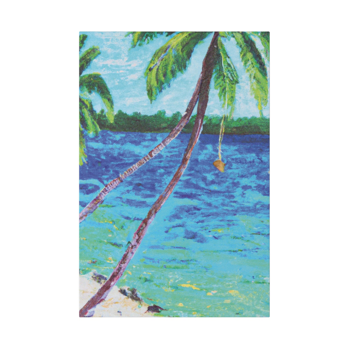 4564E - Bahamas Ocean Painting Print | Bahamas | Ocean | Beach | Poster | Home Decor | Wall Art | Canvas