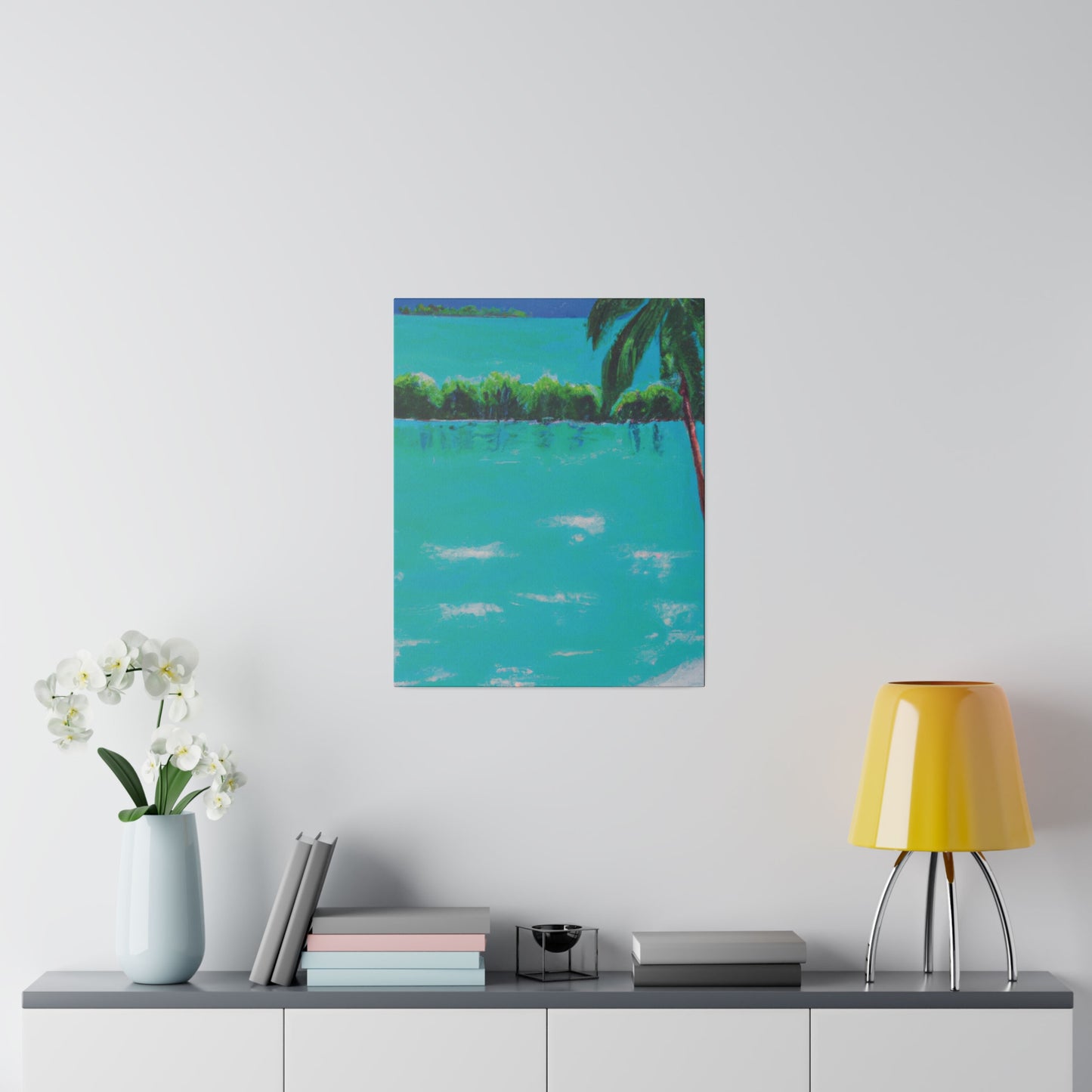9108Q - Bahamas Ocean Painting Print | Bahamas | Ocean | Beach | Poster | Home Decor | Wall Art | Canvas